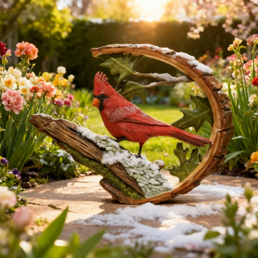 2025 New Product🦜 Cardinal Resin Ornaments