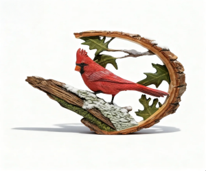 2025 New Product🦜 Cardinal Resin Ornaments