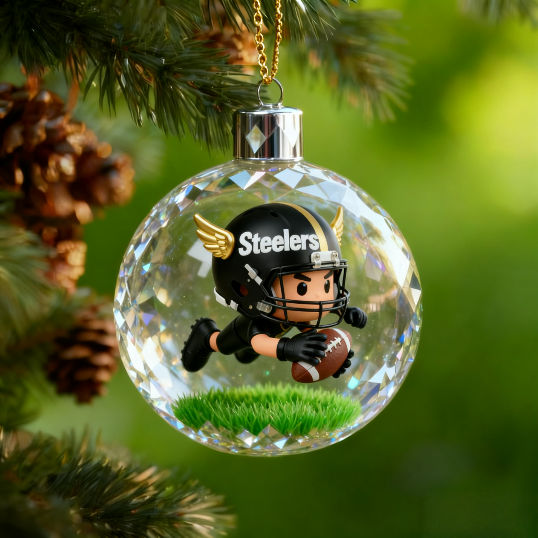 ✨Football Collectibles for Enthusiasts – Crystal Glass Ball Decoration✨