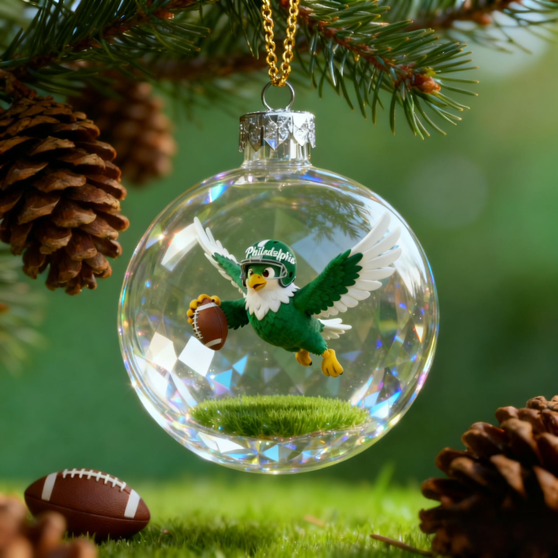 ✨Football Collectibles for Enthusiasts – Crystal Glass Ball Decoration✨