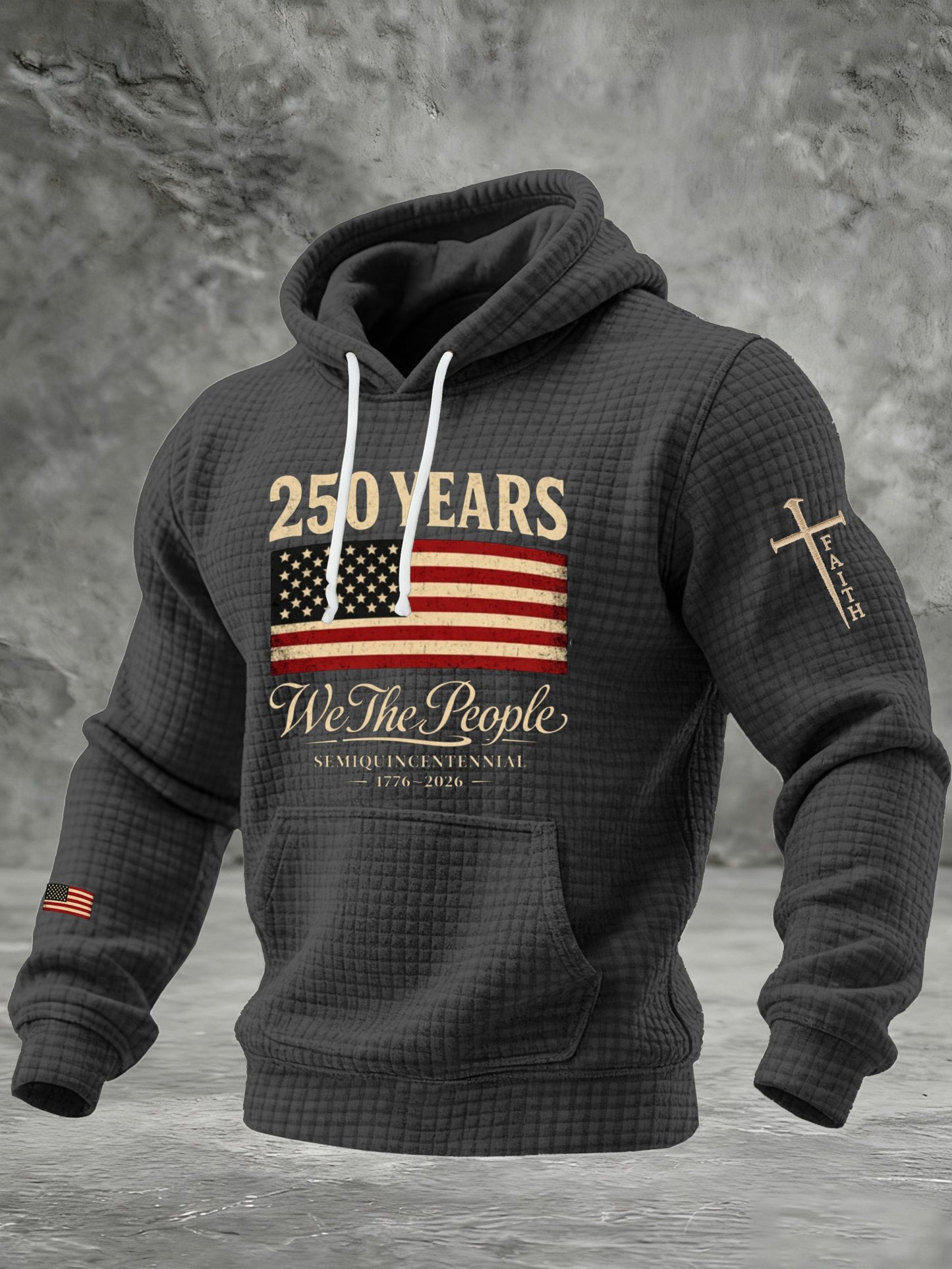🎖️Men's Casual Printed Hooded Sweatshirt
