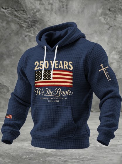 🎖️Men's Casual Printed Hooded Sweatshirt