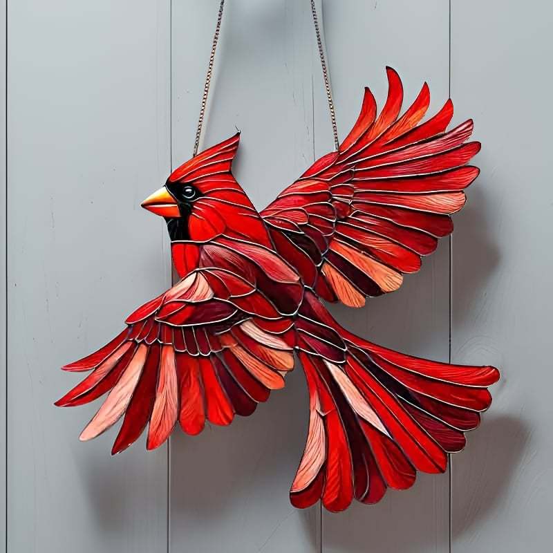 🔥Winged Cardinal Christmas Ornaments
