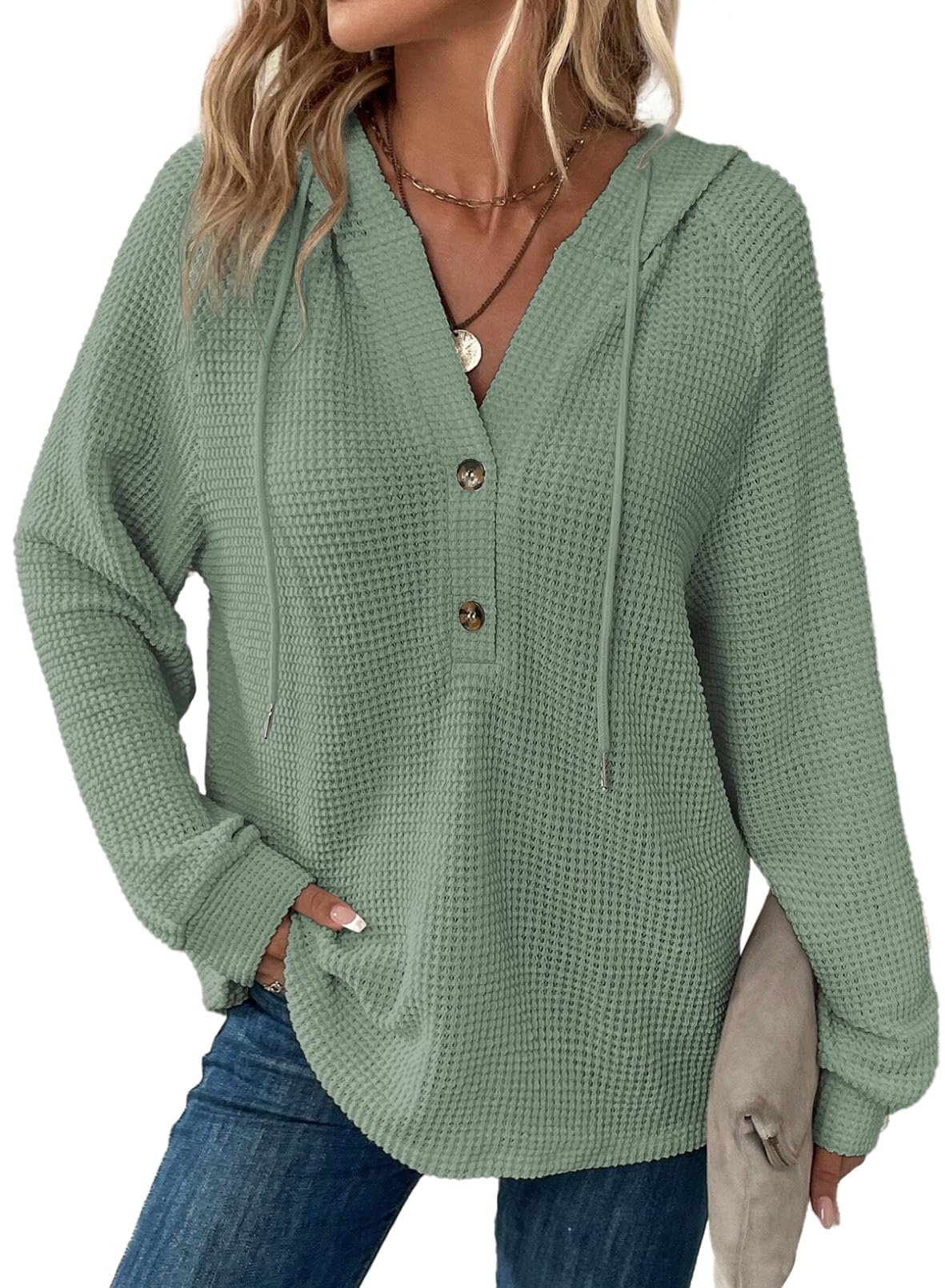 🔥 Women's Knitted Long Sleeve Casual Sweatshirt
