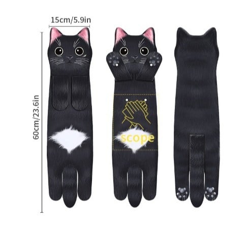 🎁😺Funny Cat Hand Towels for Cat Lovers