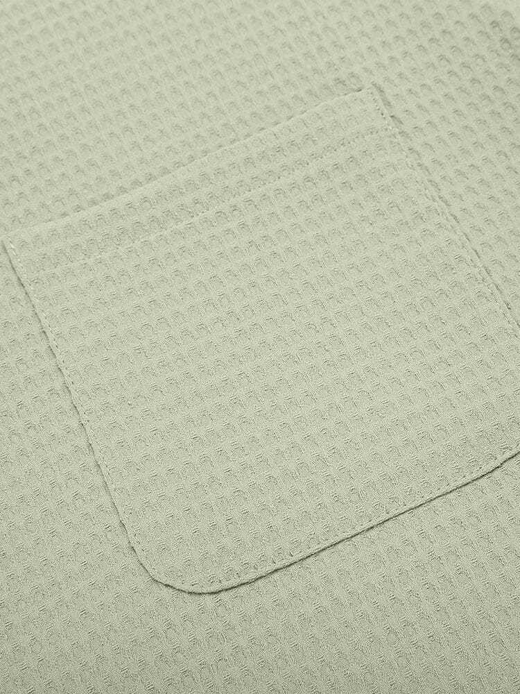 Waffle Loose Fit Short Sleeve Shirt 