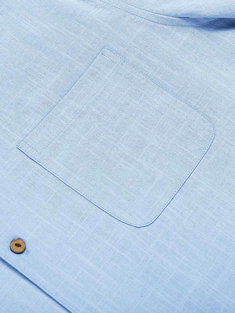 100% Cotton Short Sleeve Beach Shirt 