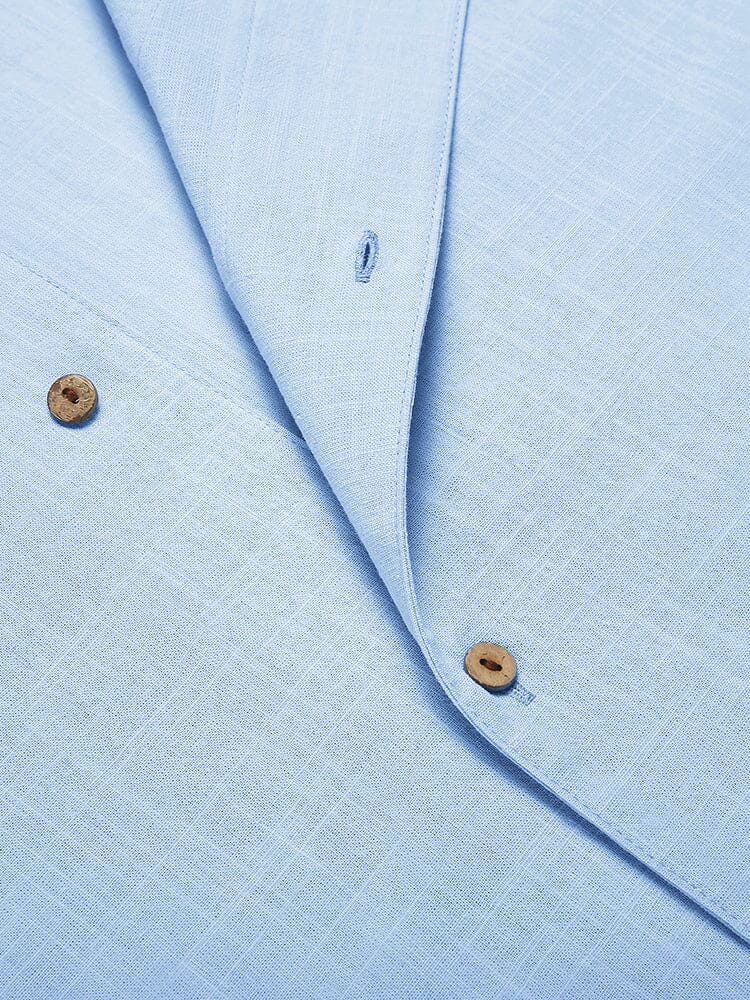 100% Cotton Short Sleeve Beach Shirt 