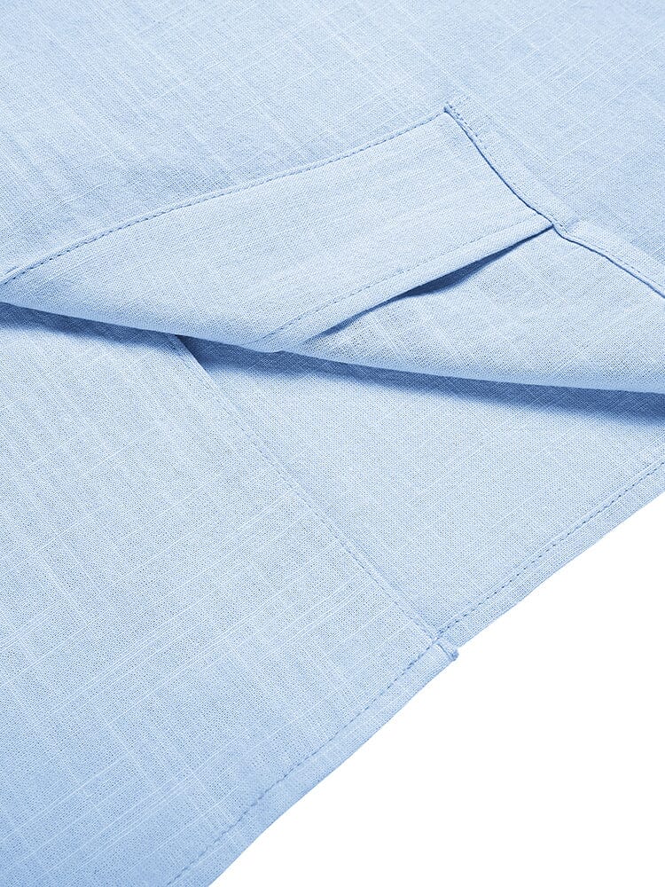 100% Cotton Short Sleeve Beach Shirt 