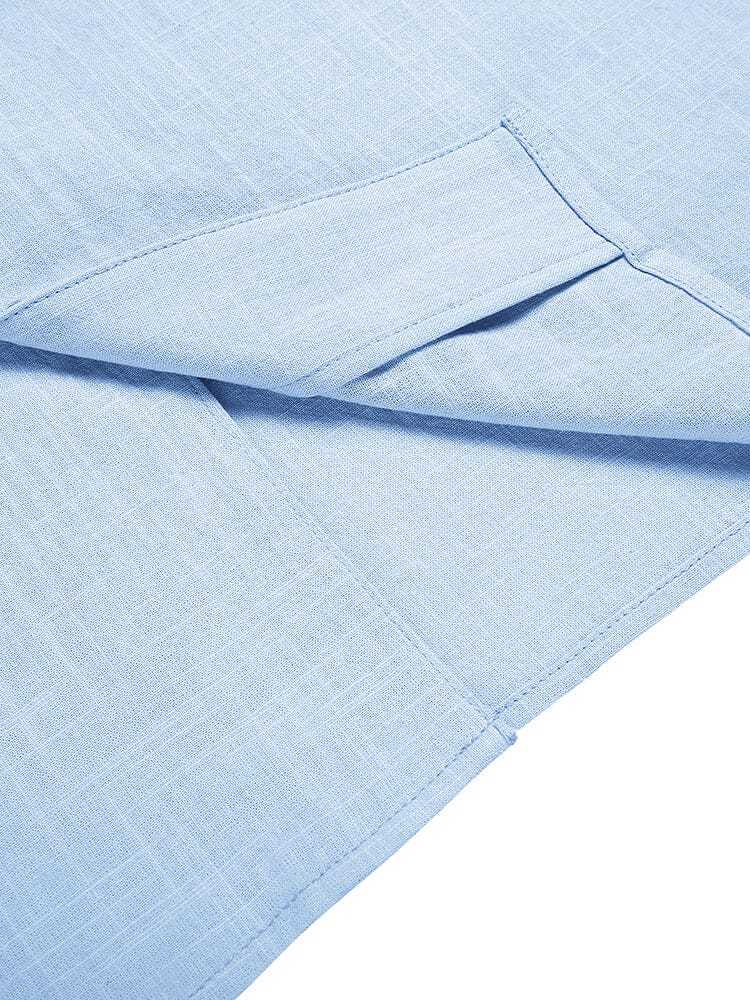 100% Cotton Short Sleeve Beach Shirt 