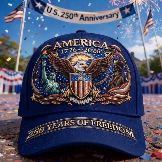 2026 New Year Hot Sale 49% OFF 🔥US 250th Anniversary Hat🎁Buy 2 Free Shipping