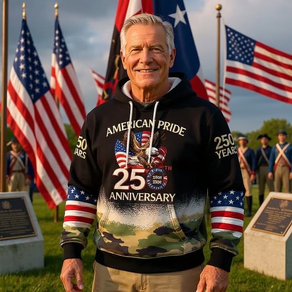 American Pride 250th Anniversary - United State of America-3D Unisex Hoodie（Free shipping！！）