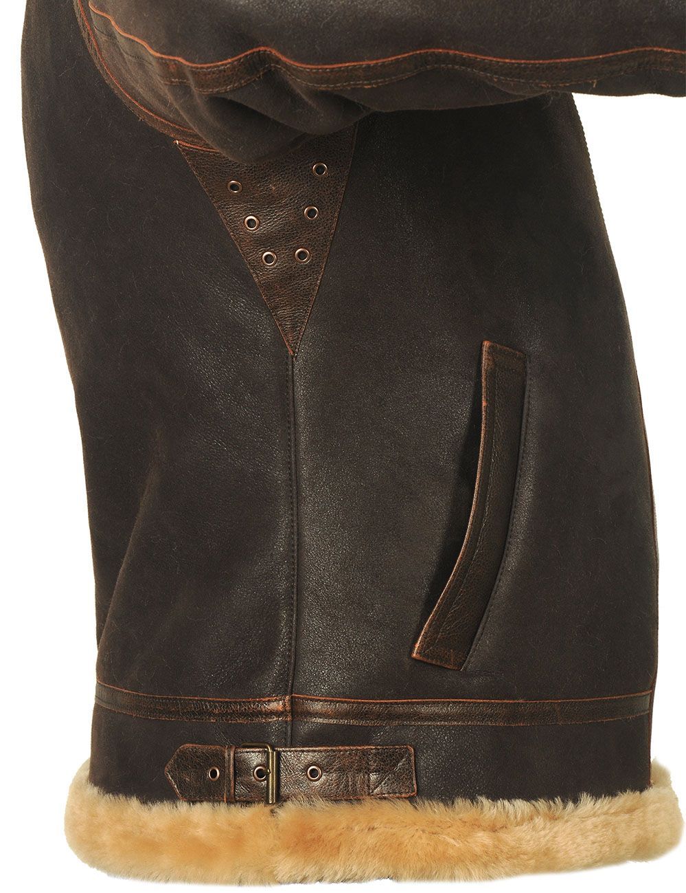 B-3 SHEEPSKIN BOMBER JACKET