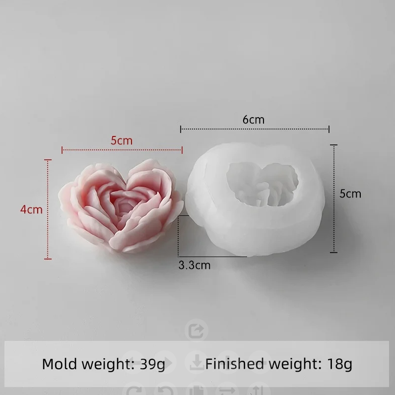 Romantic Rose Scented Candle