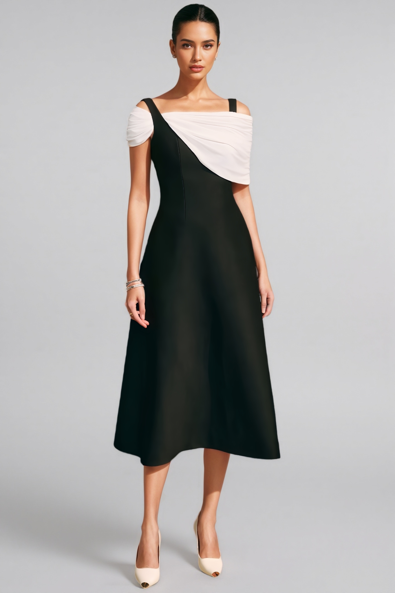 Paxotk A-line Midi Dress