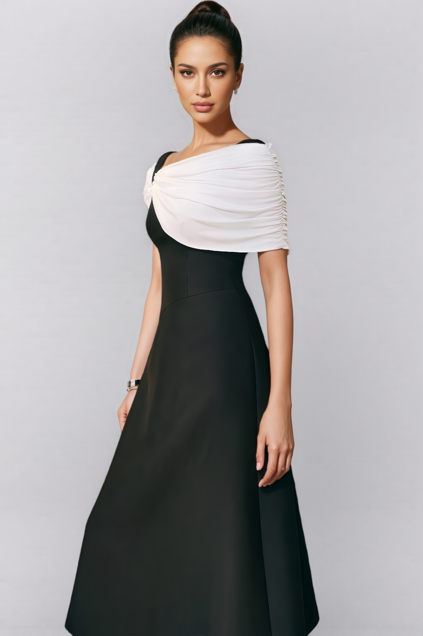 Paxotk A-line Midi Dress