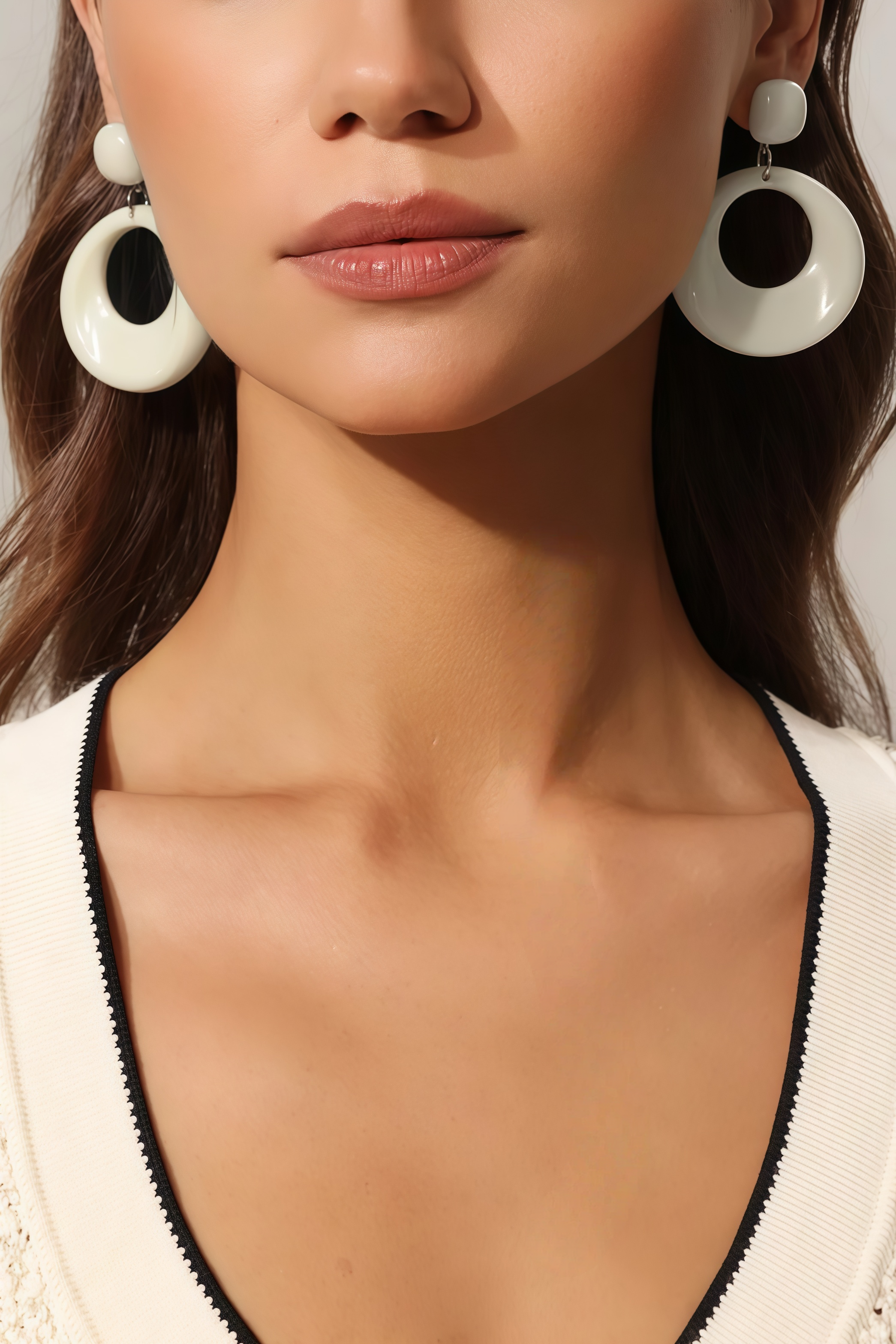 Prynn Roundness Hollow Out Earrings