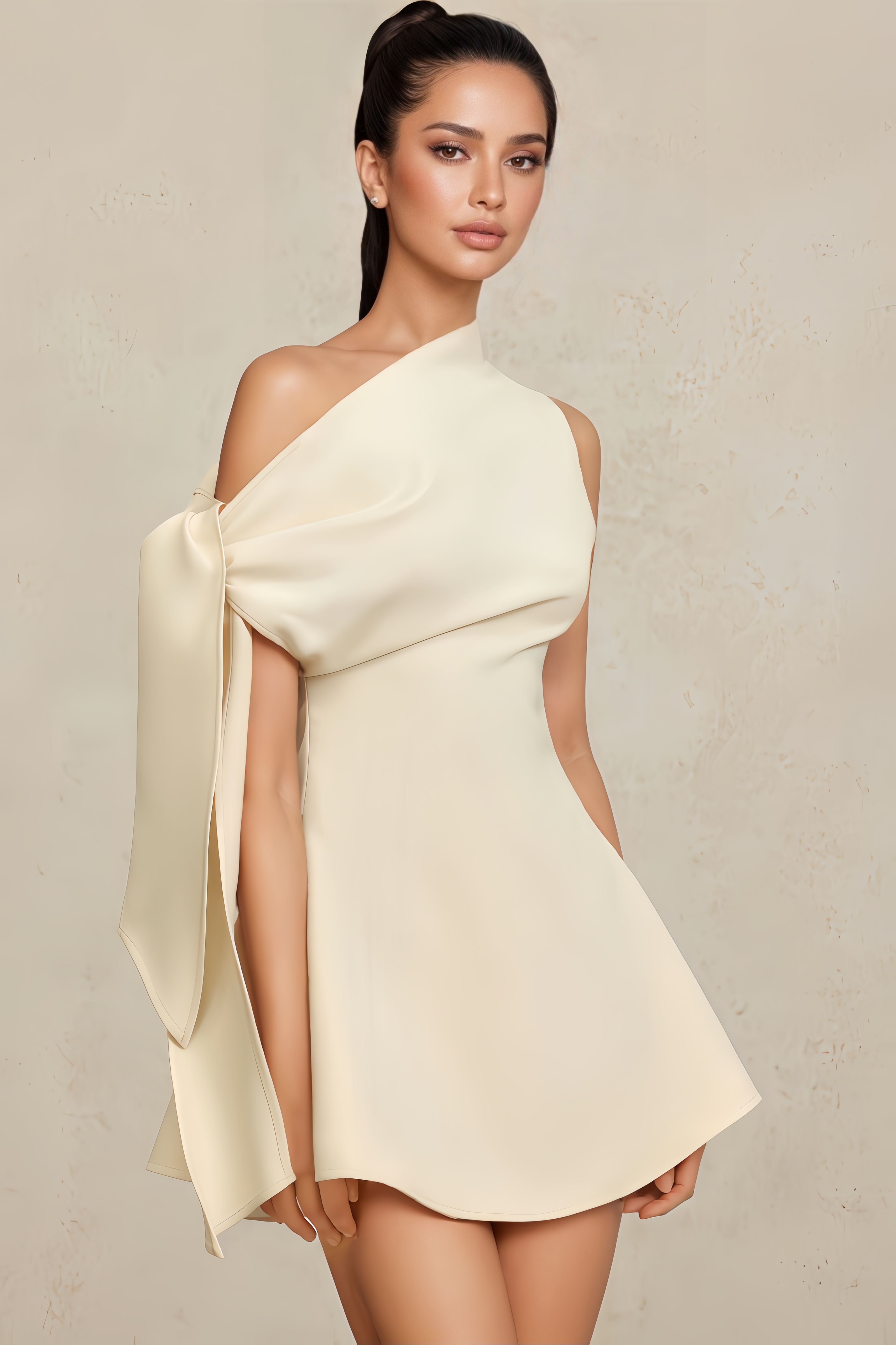 Stolen One Shoulder Mini Dress