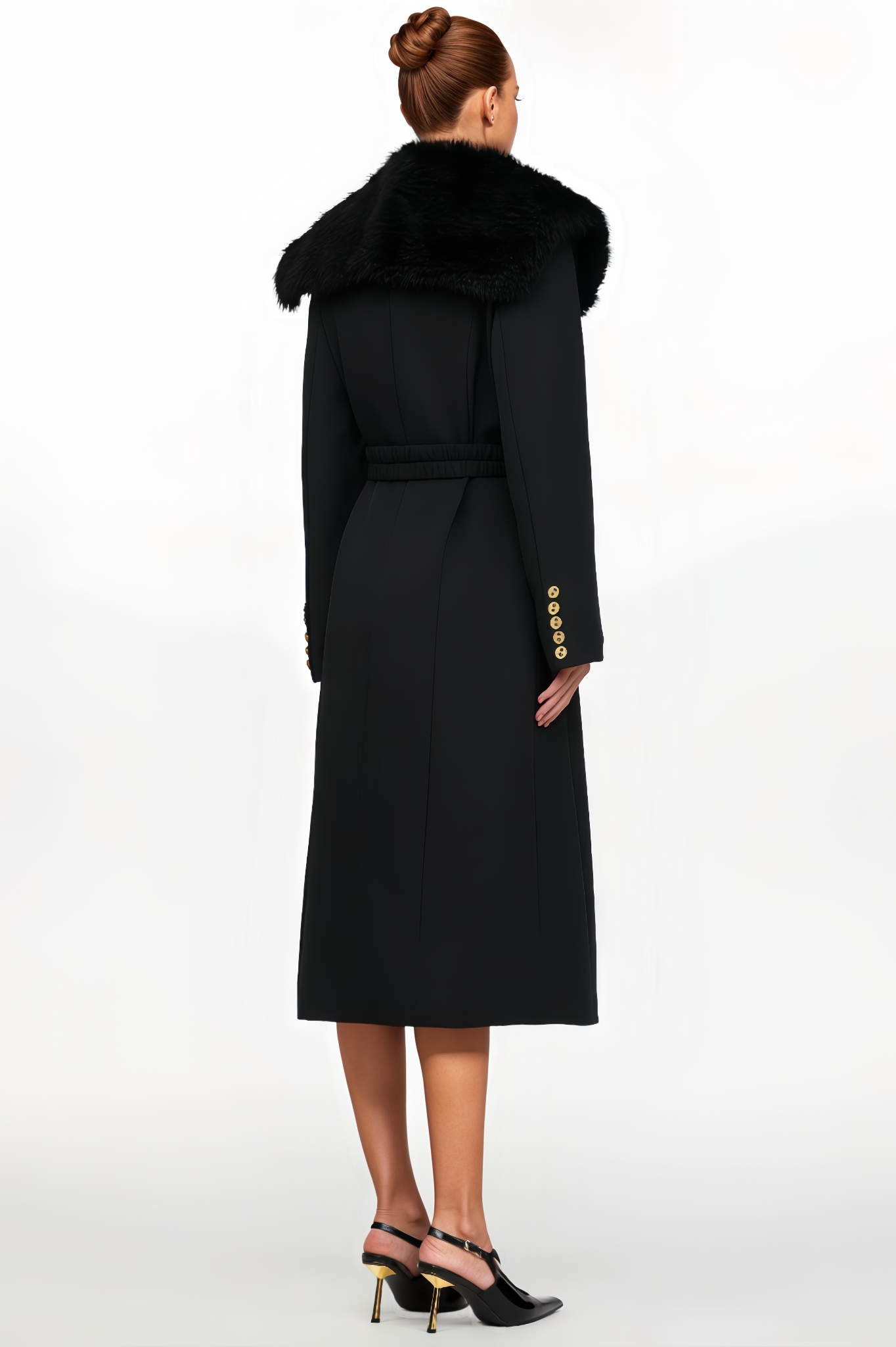 Yeli Fur-Trimmed Blazer