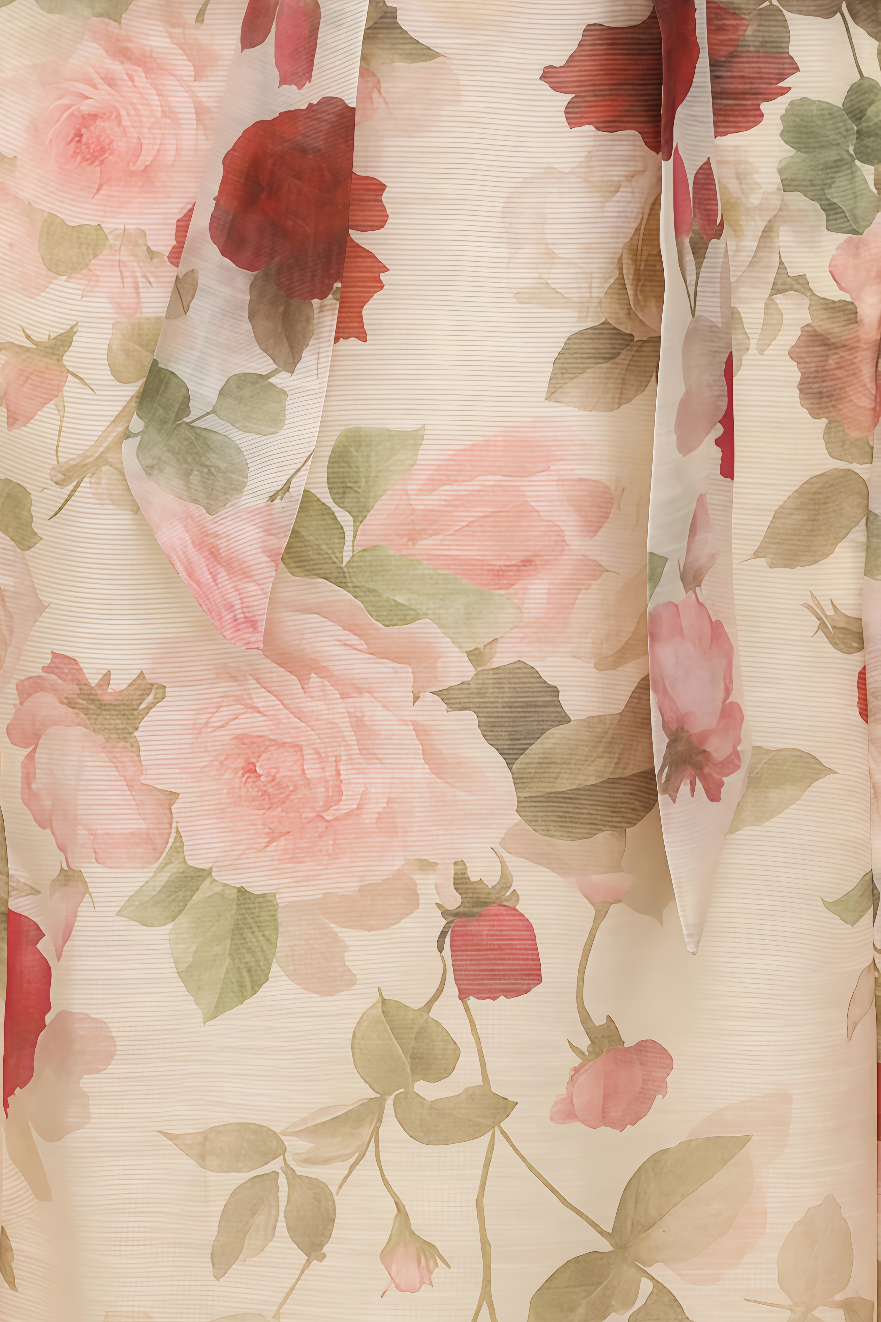 Esther Long-Sleeved Printed Maxi Dress