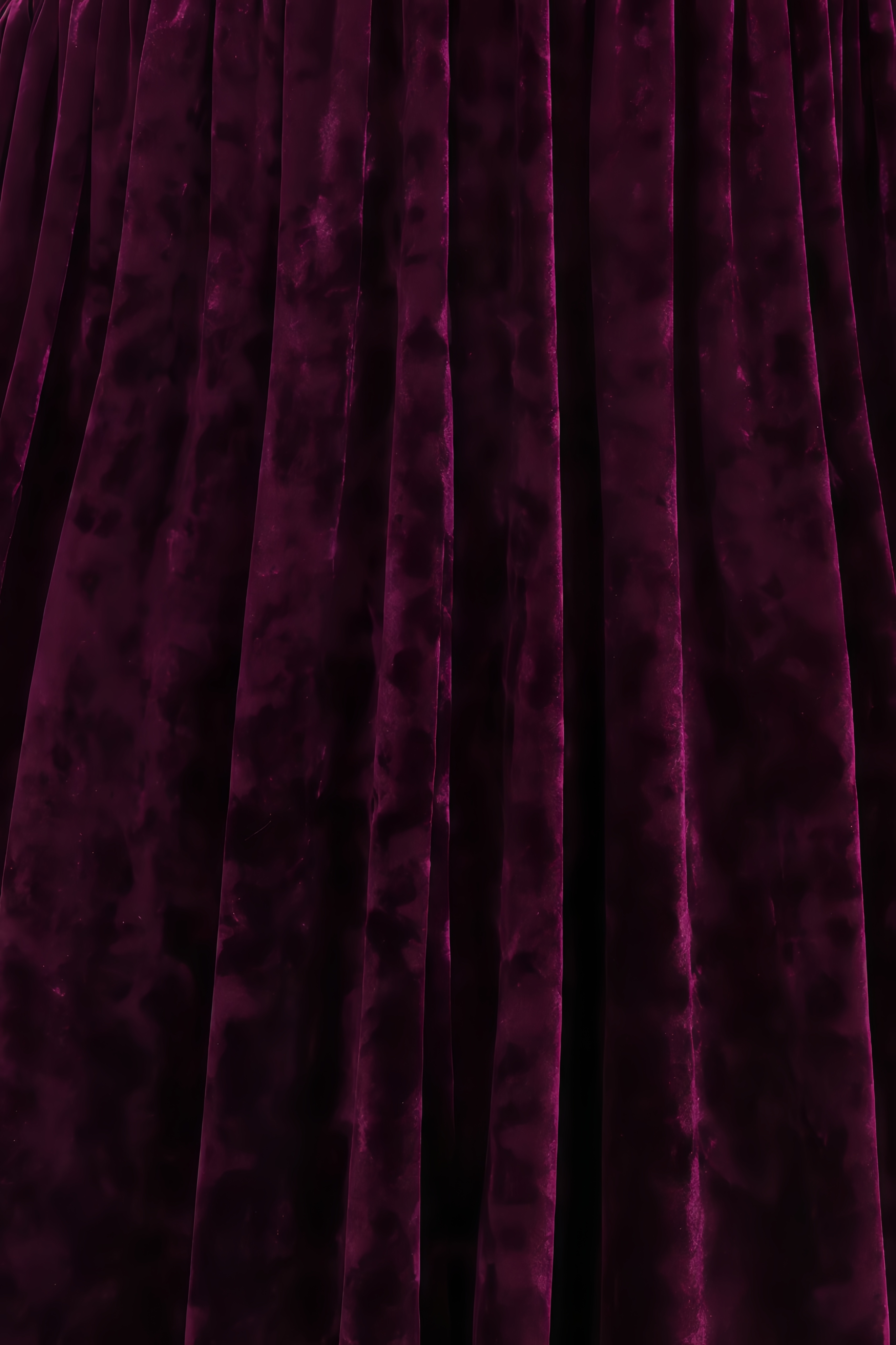 Ulwed Long-Sleeve V-Neck Velvet Maxi Dress