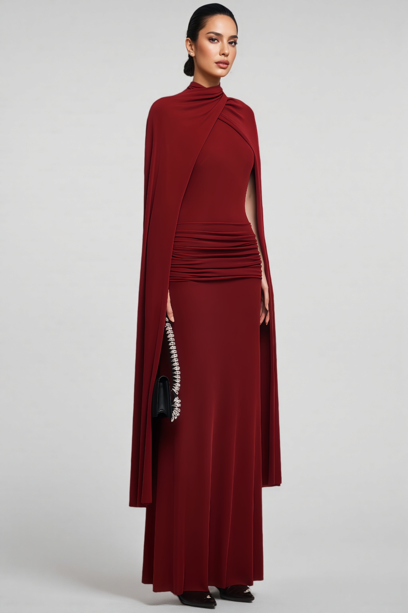 Ffion Form-Fitting Maxi Dress