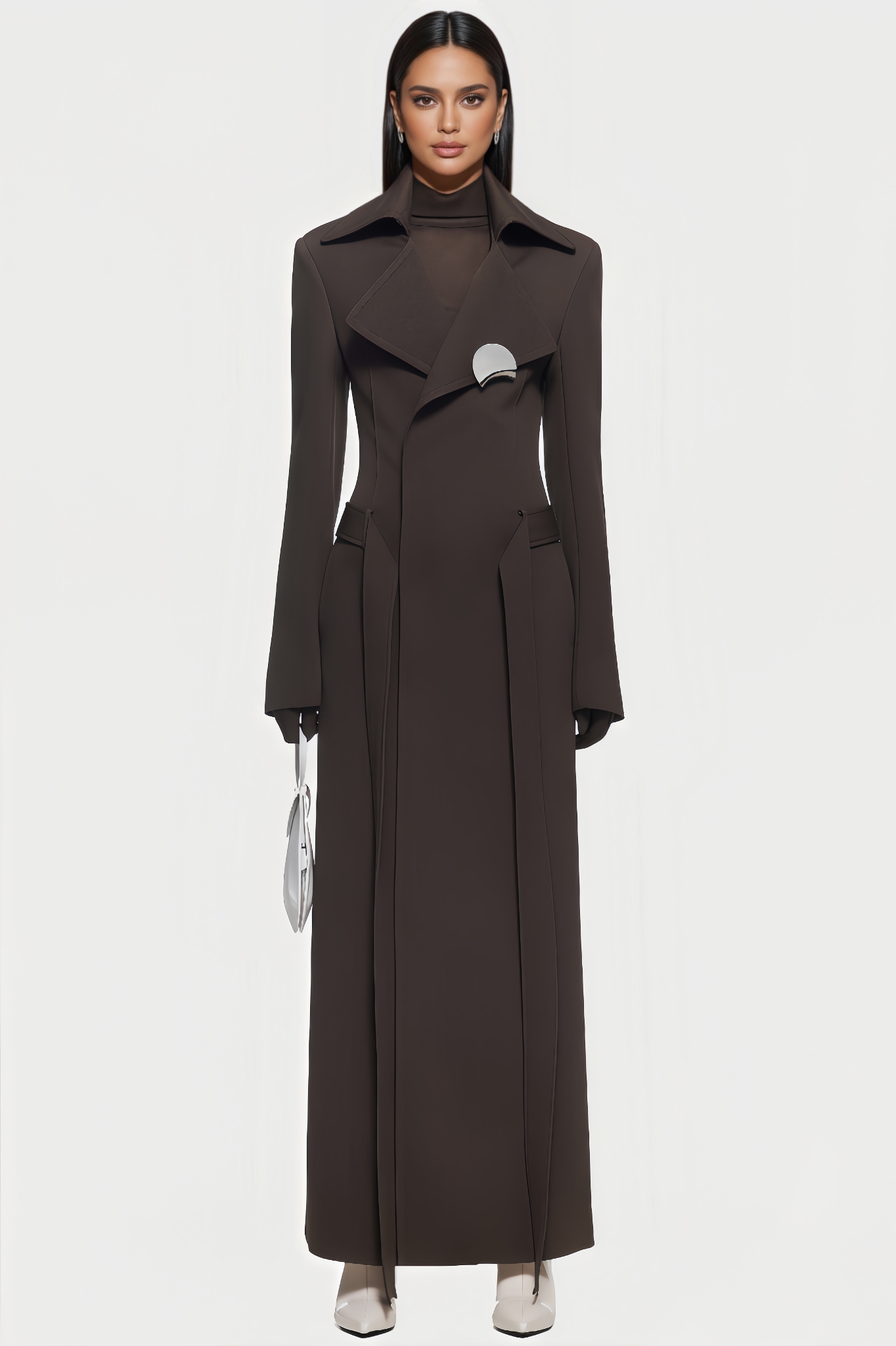 Vori High-Yoke Long Blazer