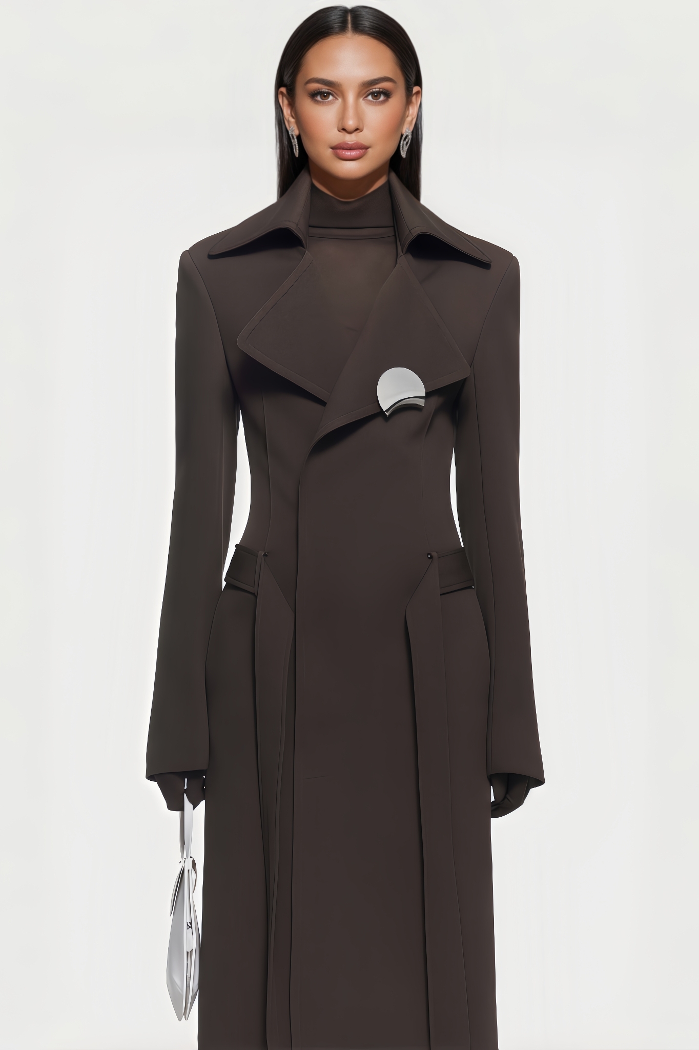 Vori High-Yoke Long Blazer