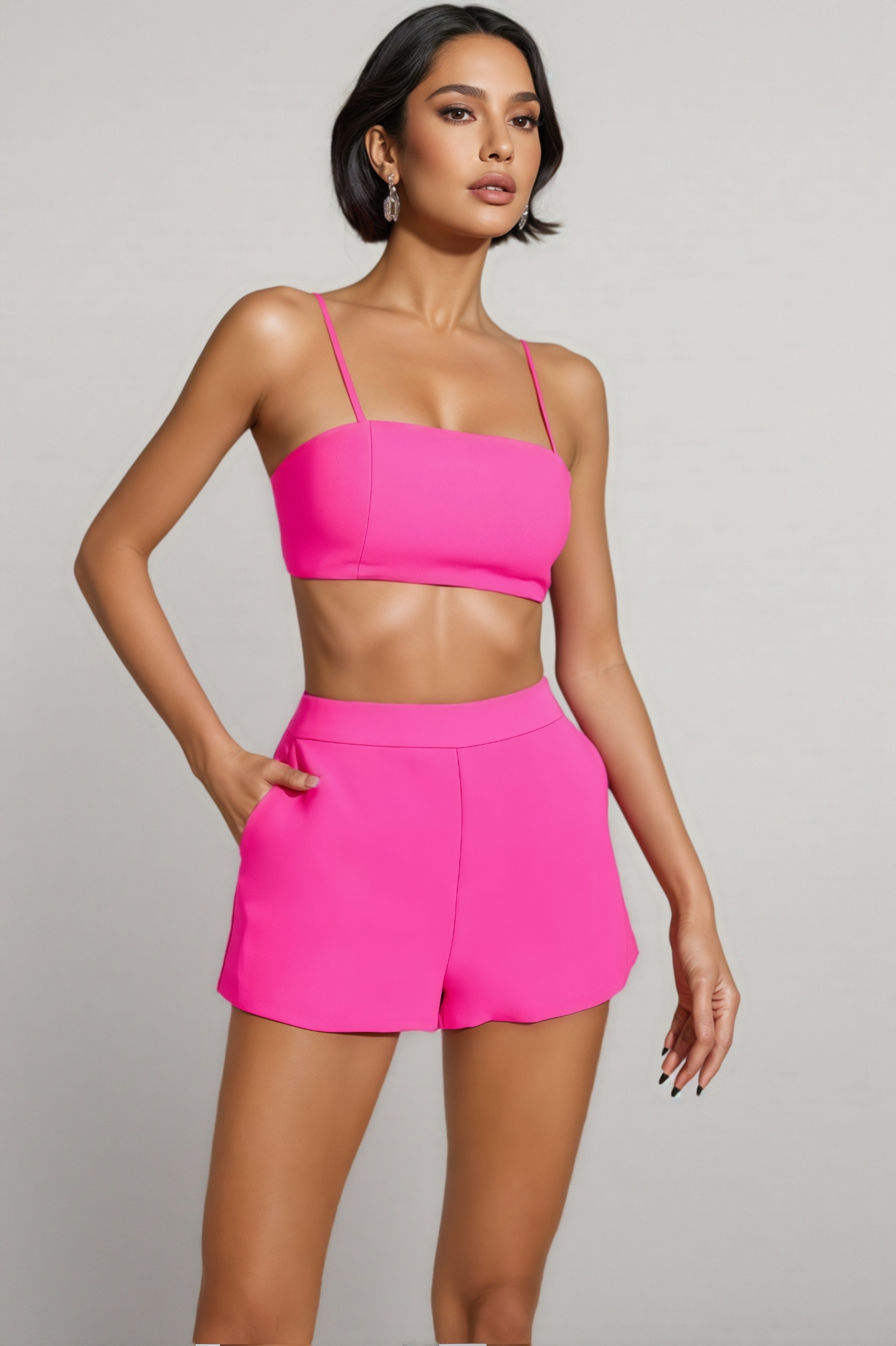 Macie Pink Blazer Set