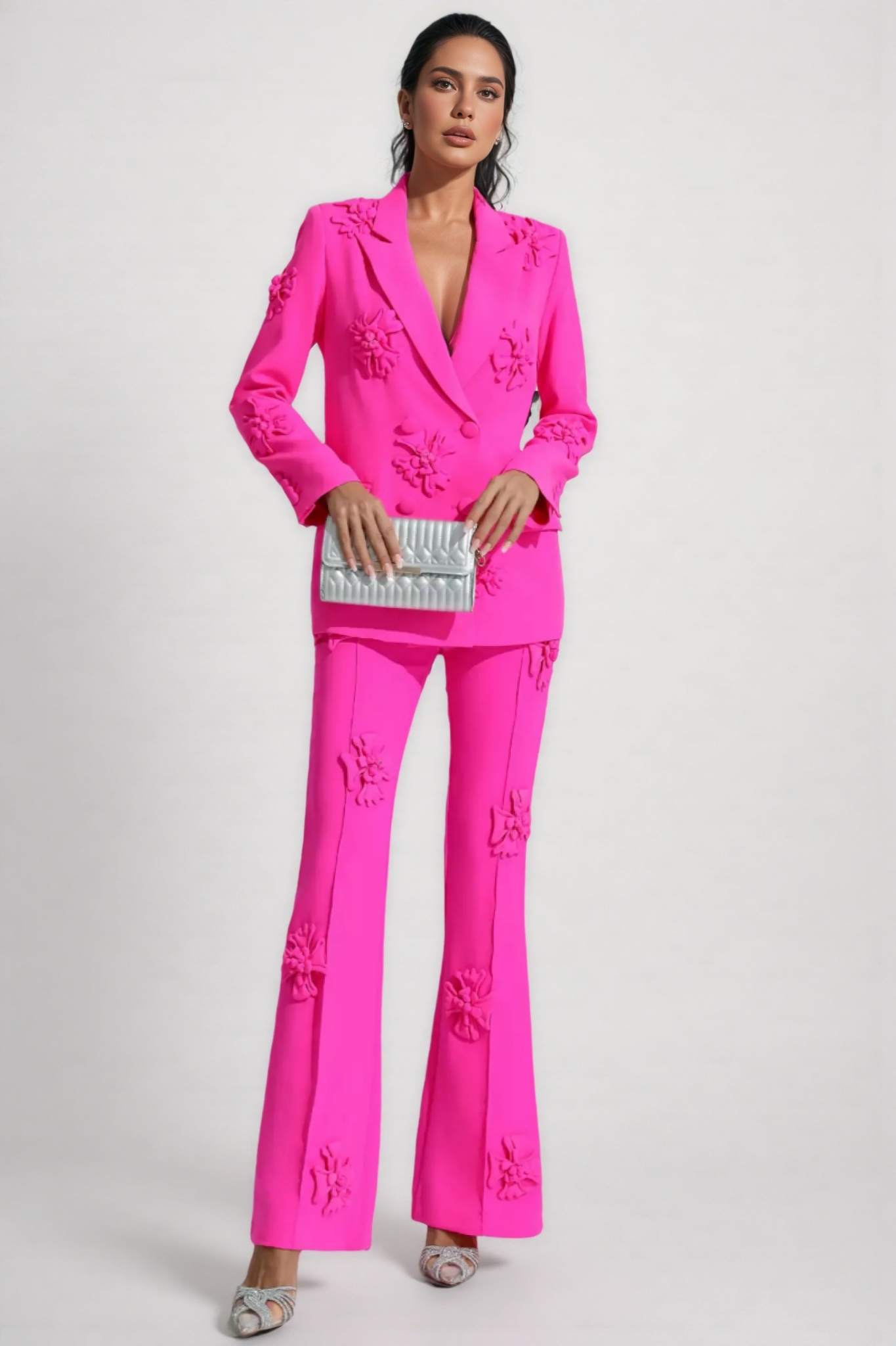 Alena Blouse jacket & trousers two-piece set