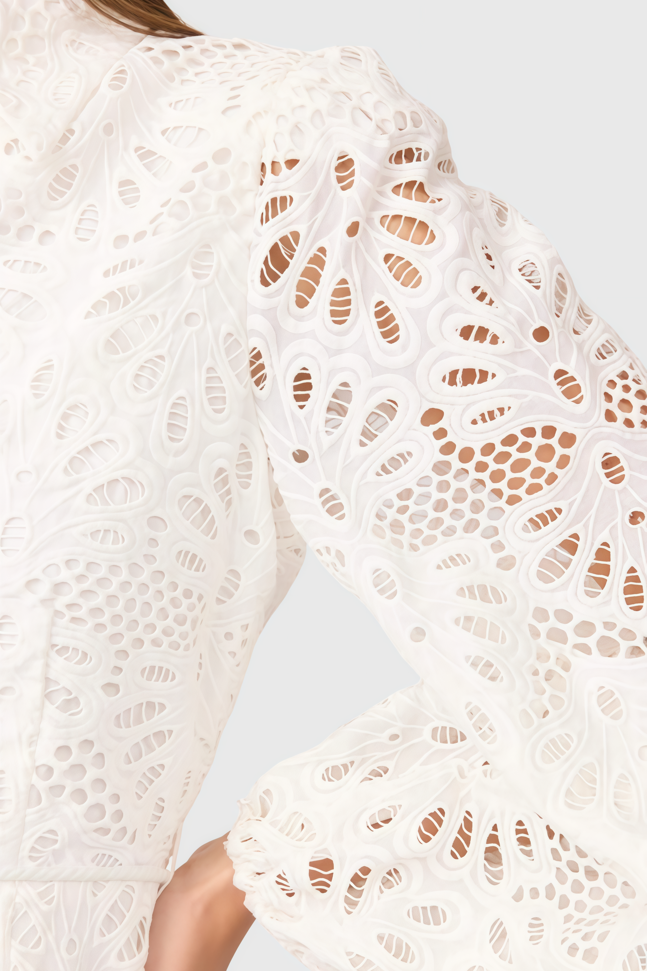 Stolen Long-Sleeved Collared Mini Dress