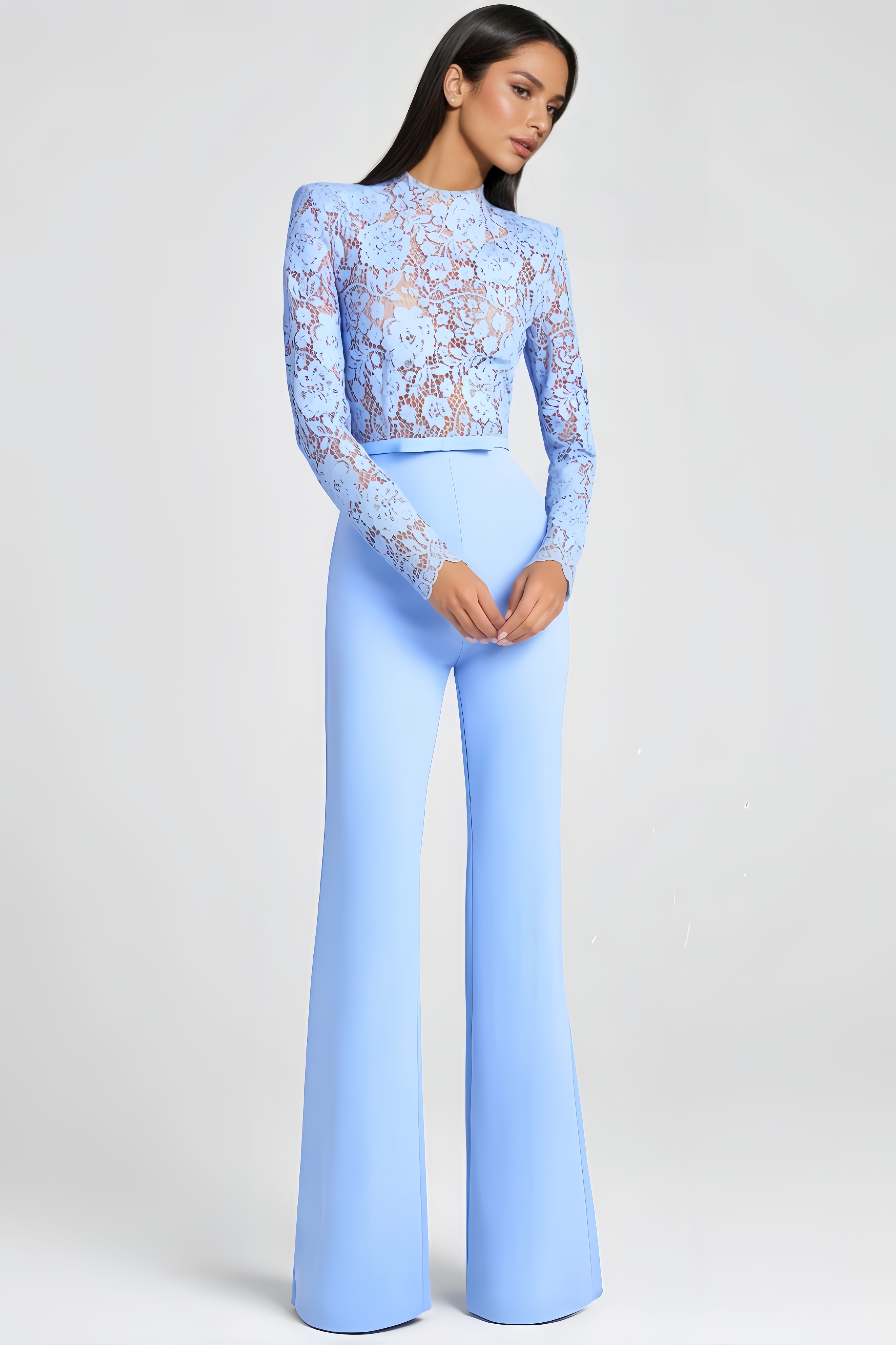 Margo Lace Floral Jumpsuit