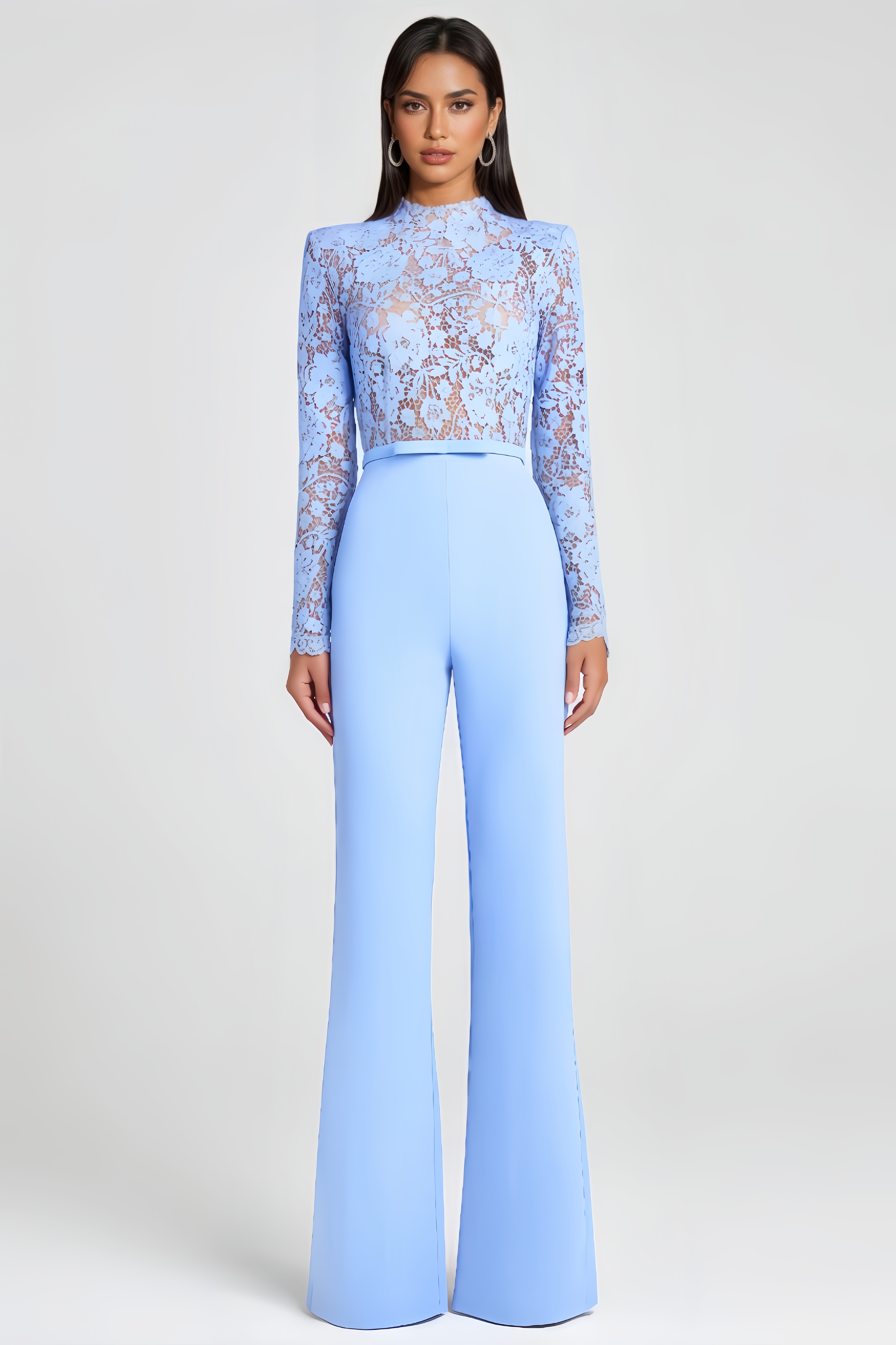 Margo Lace Floral Jumpsuit
