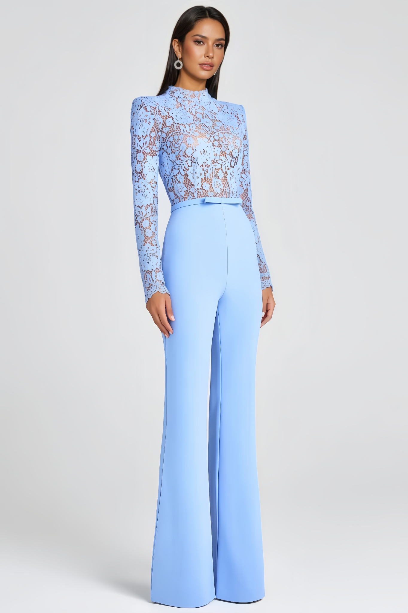 Margo Lace Floral Jumpsuit