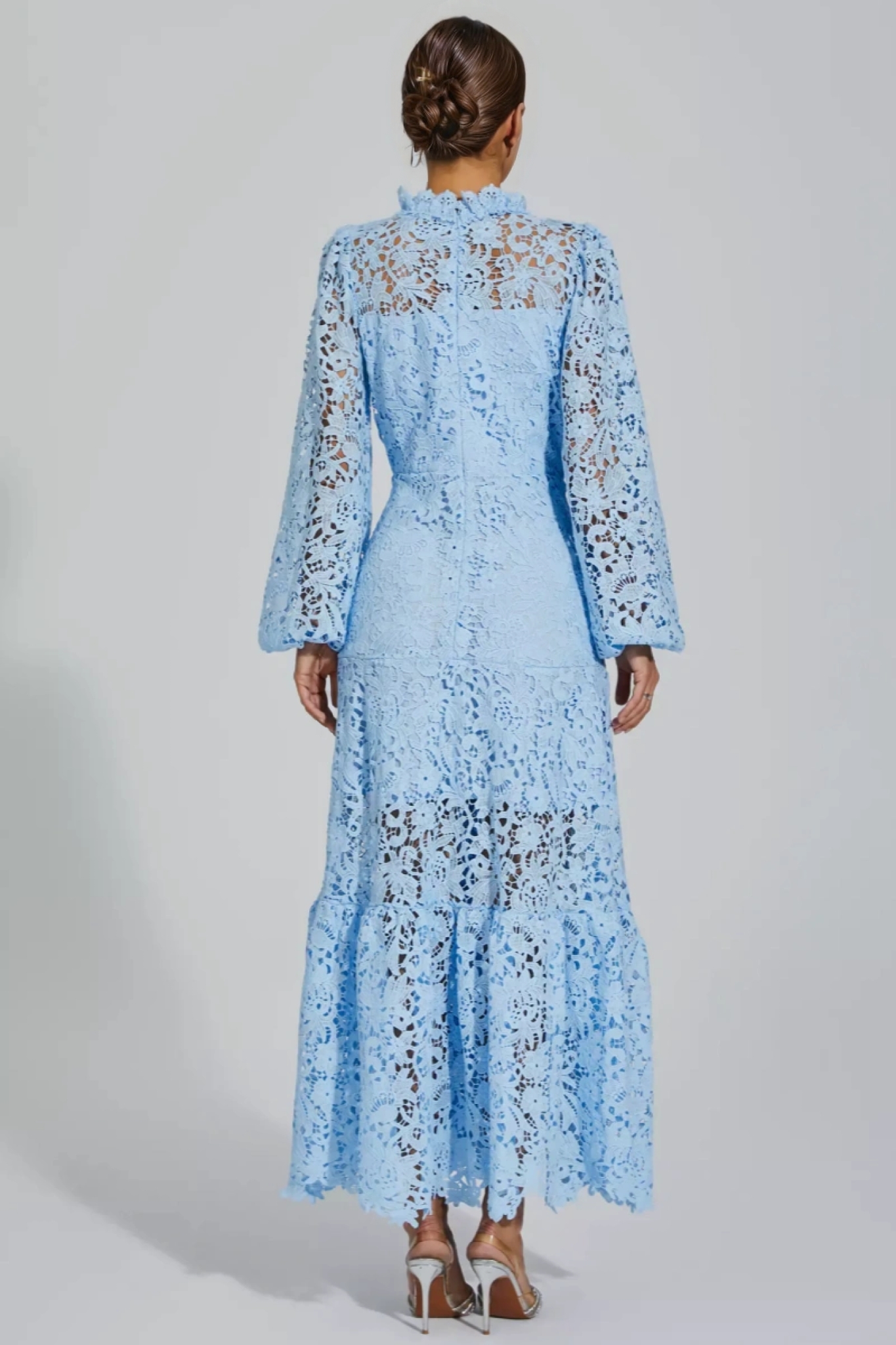 Noma Blue Cut Out Maxi Dress