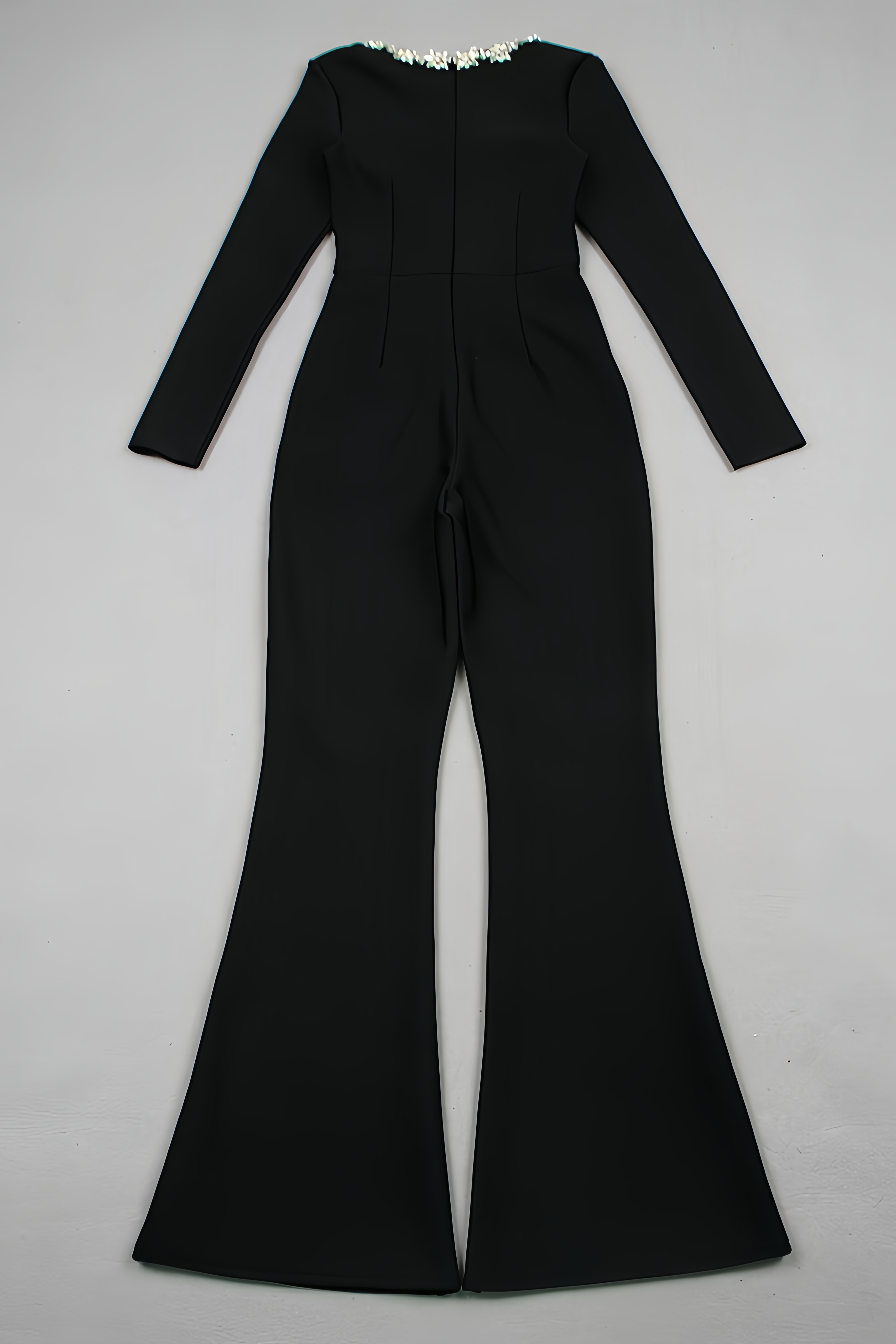 Magni Long Sleeve Studded Jumpsuit