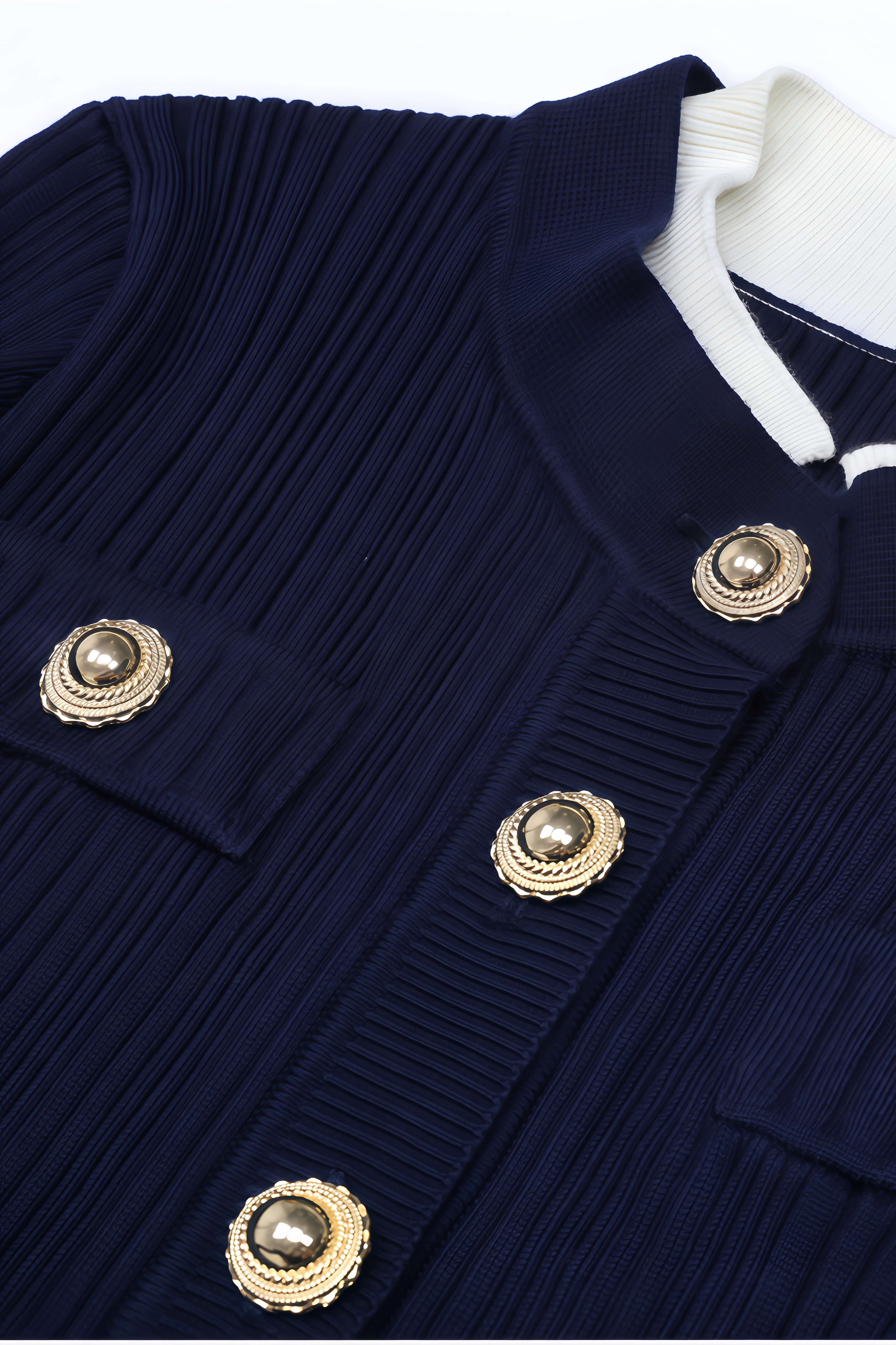 Anula Rib Knit Belted Midi Dress