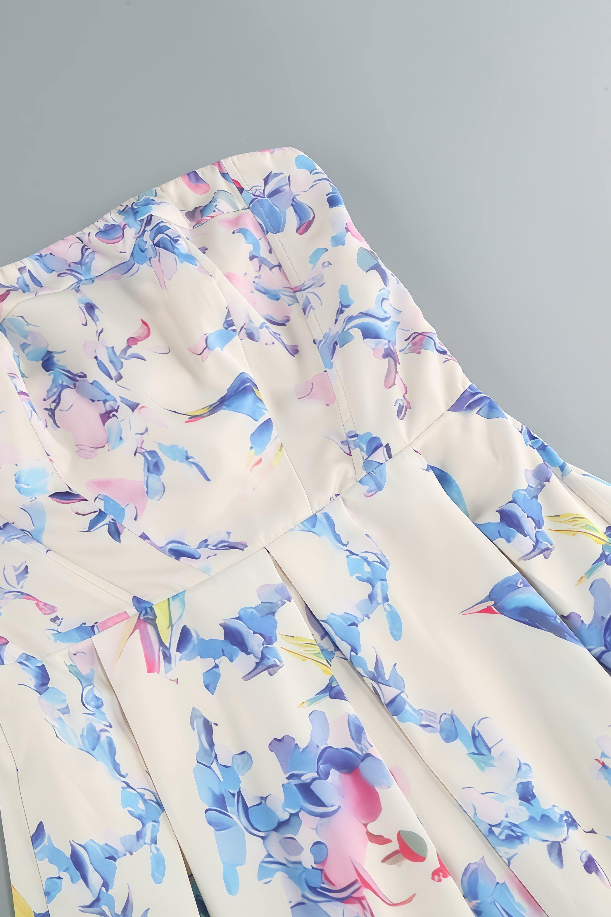 Stanl Floral Tie Midi Dress