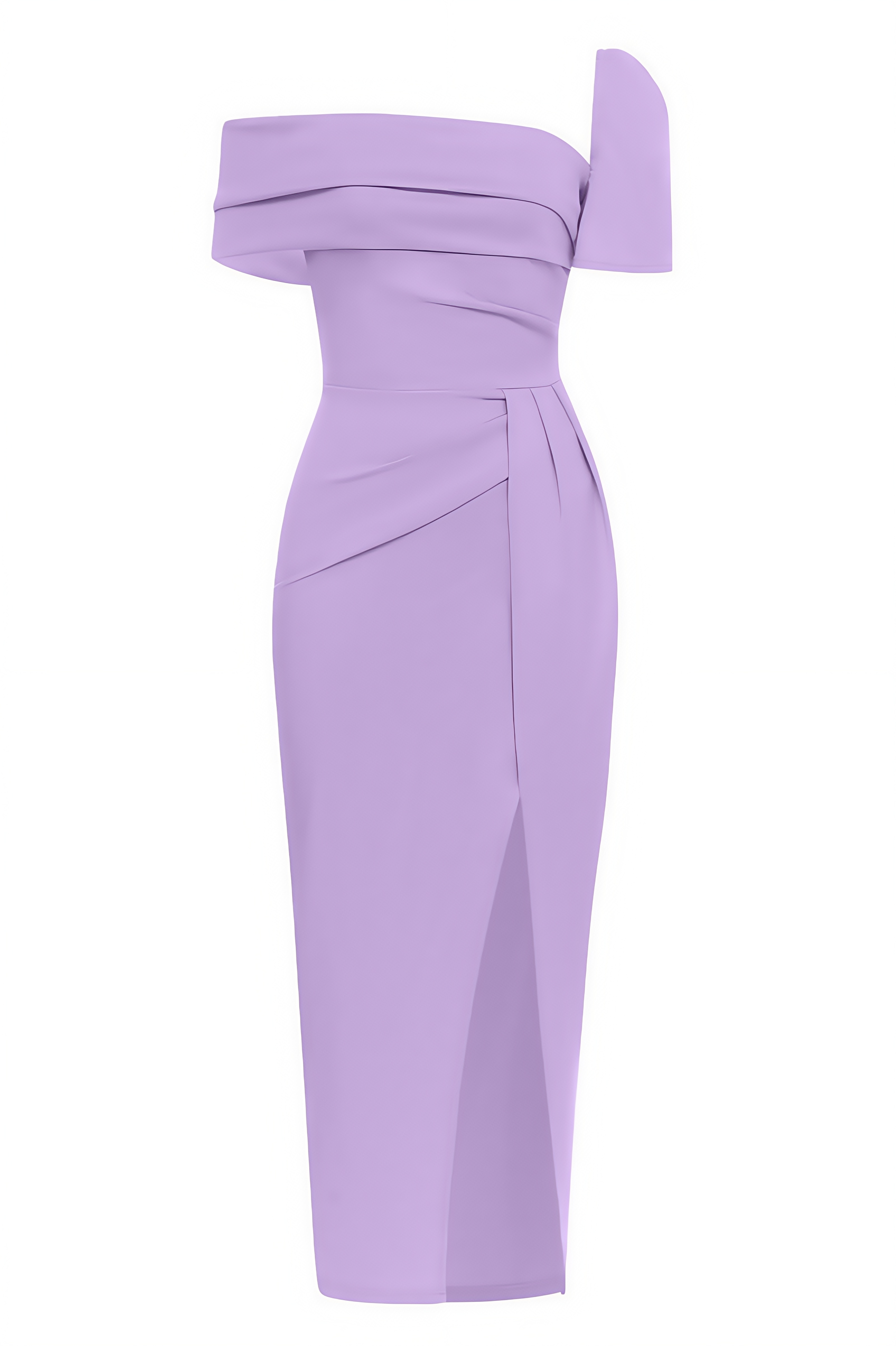 Lacie Sheath Irregular Midi Dress