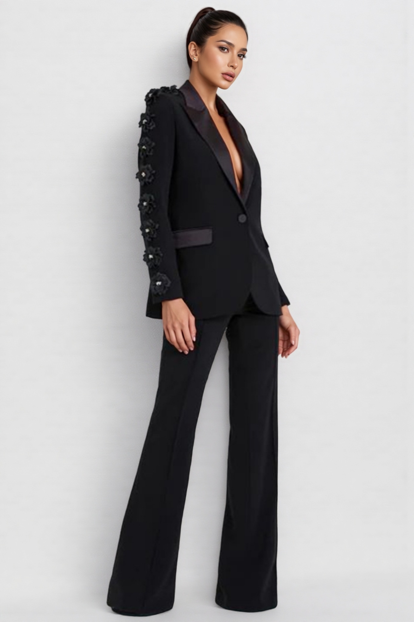 Lysandra Stereo Floral Two Pieces Sets