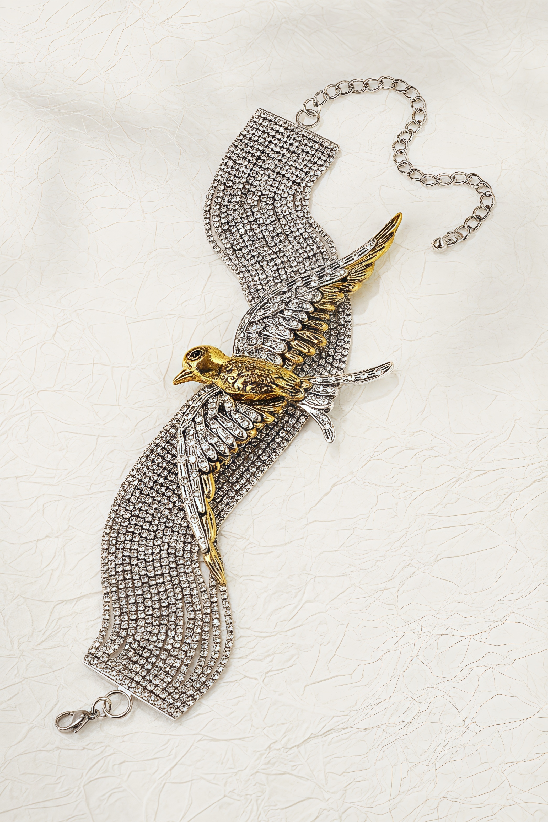 Casimir Swallow Full Diamond Necklace