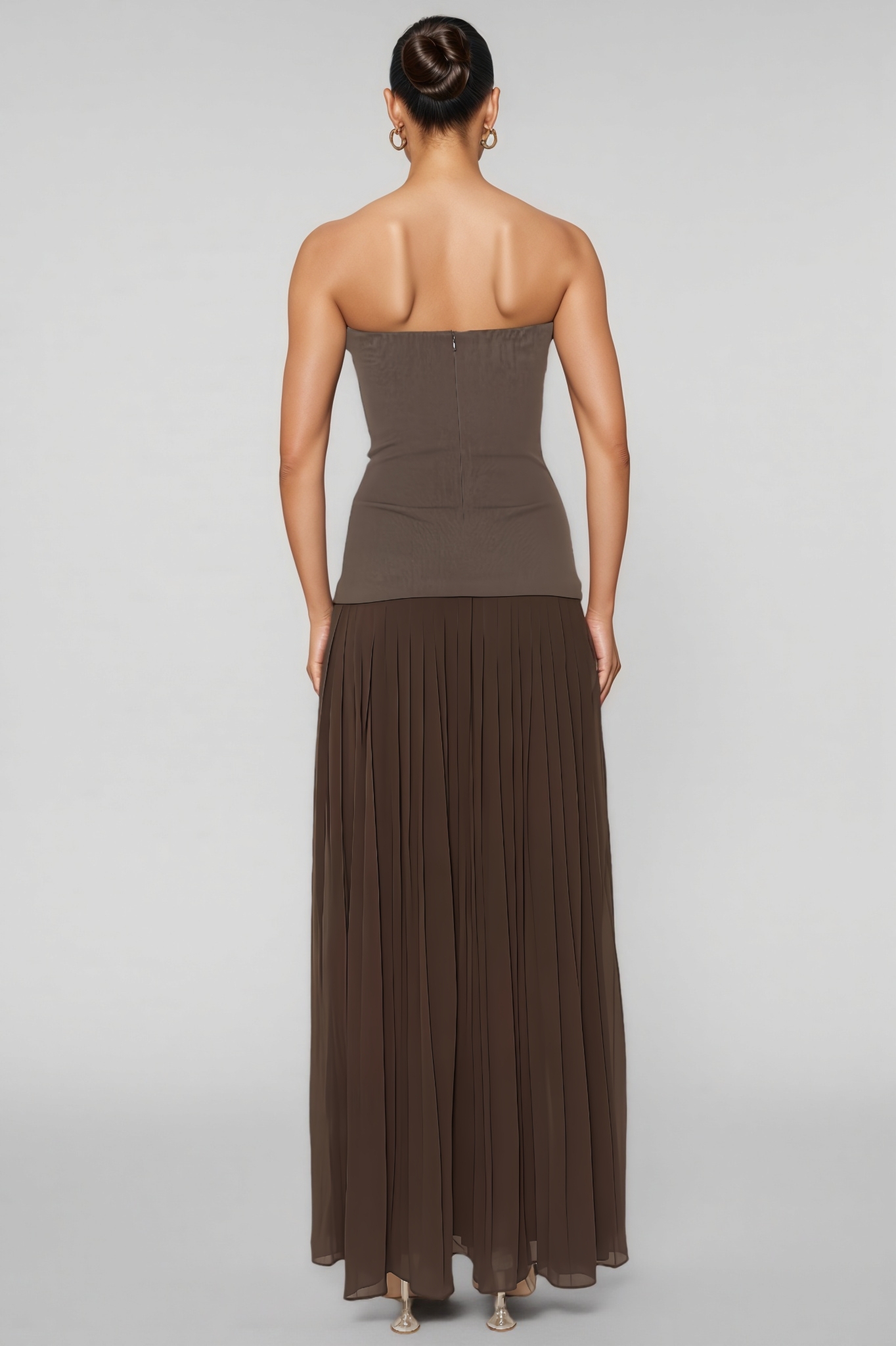Nomi One-Shoulder Ruffled Maxi Dress