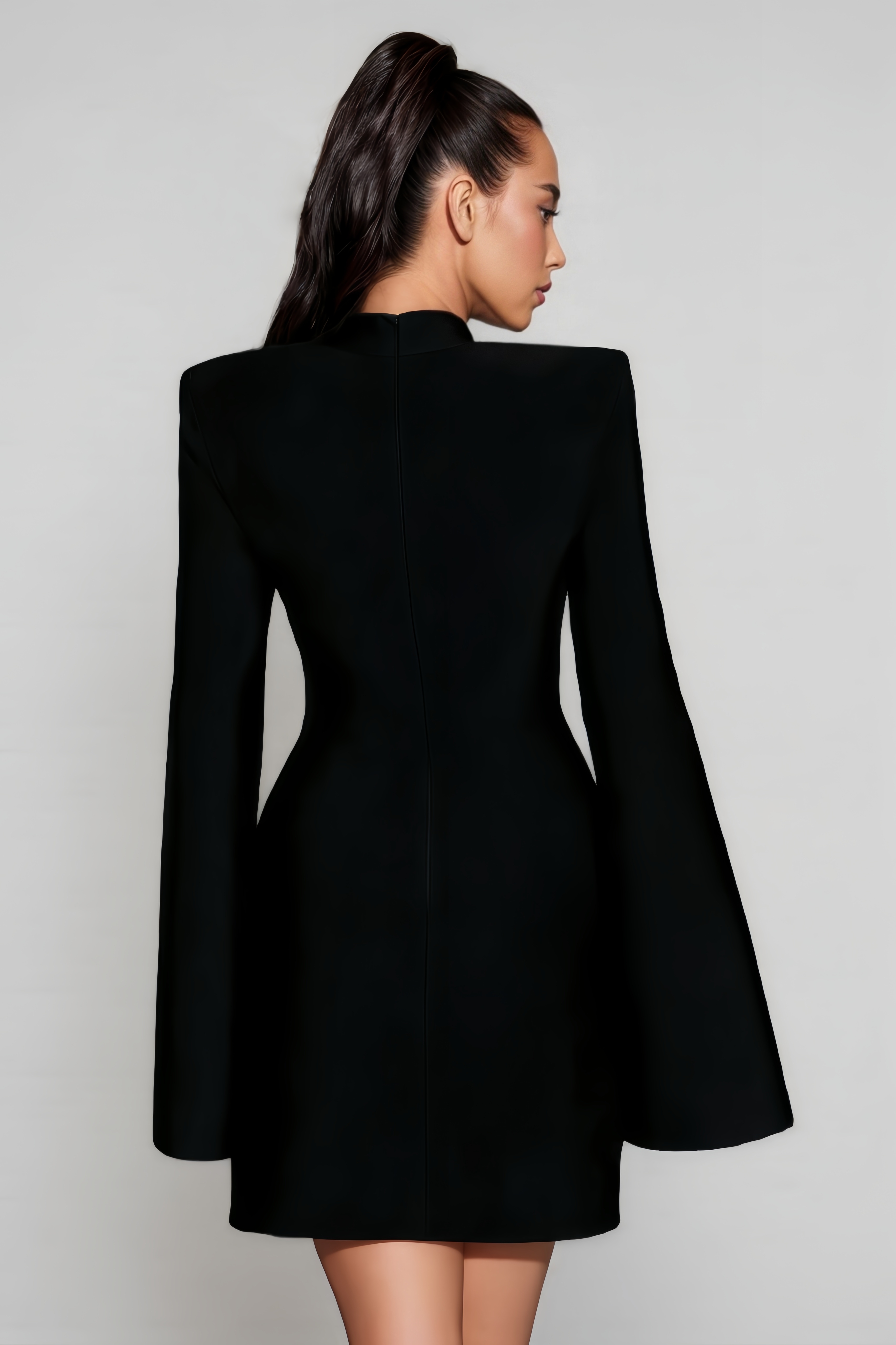 Brynd Bandage Diamond Mini Dress