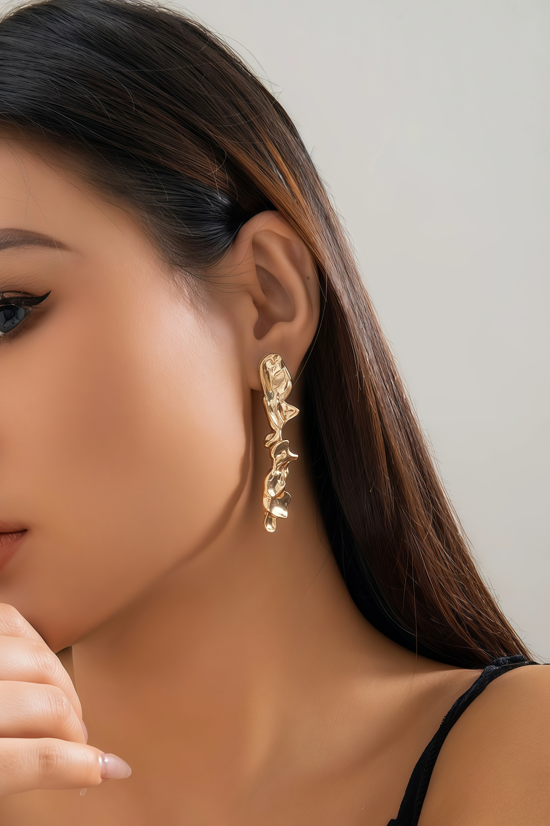 Deveraux Lava Irregular Earrings