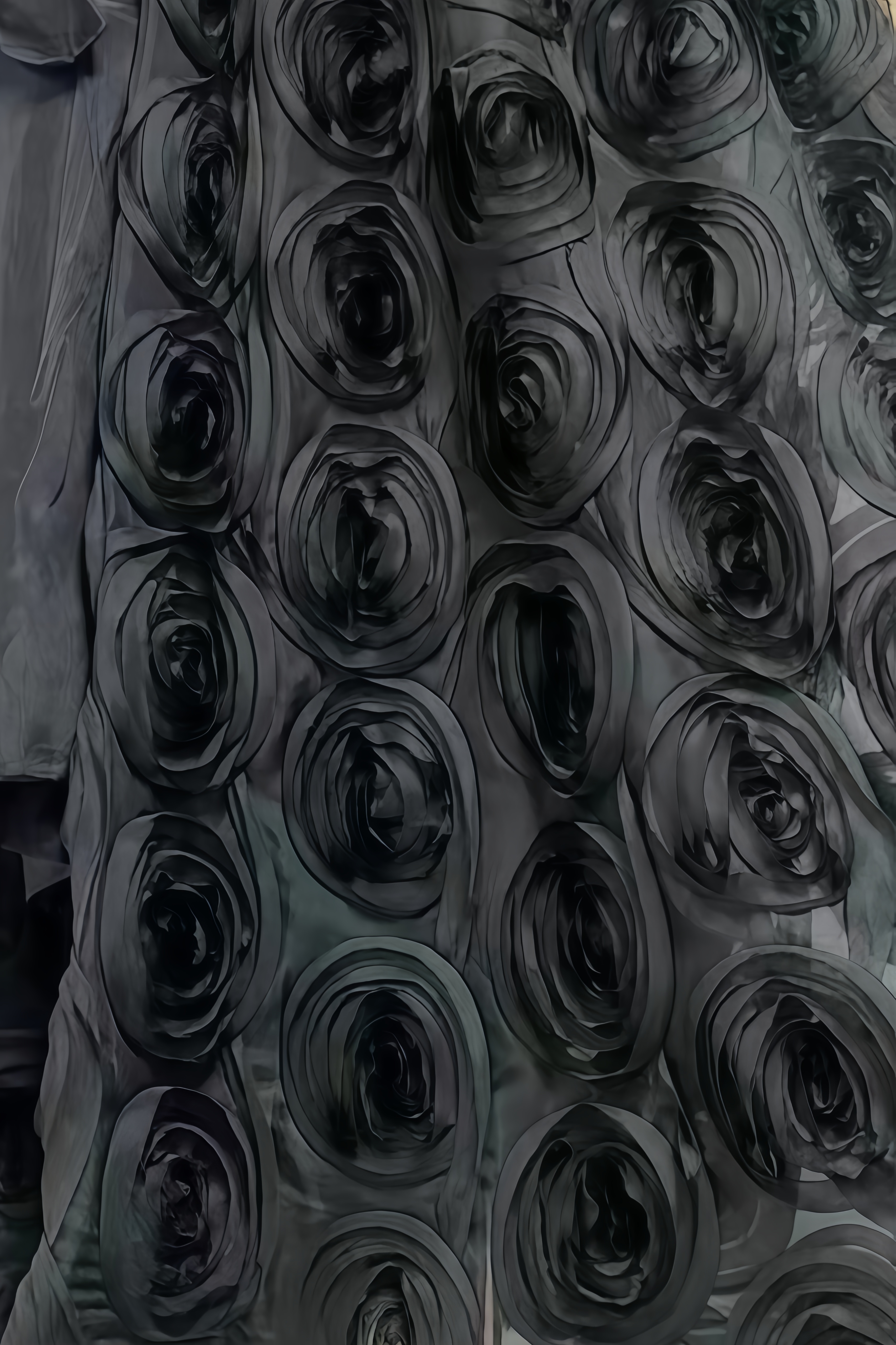 Mona Tulle-Satin Belted Woven Midi Dress