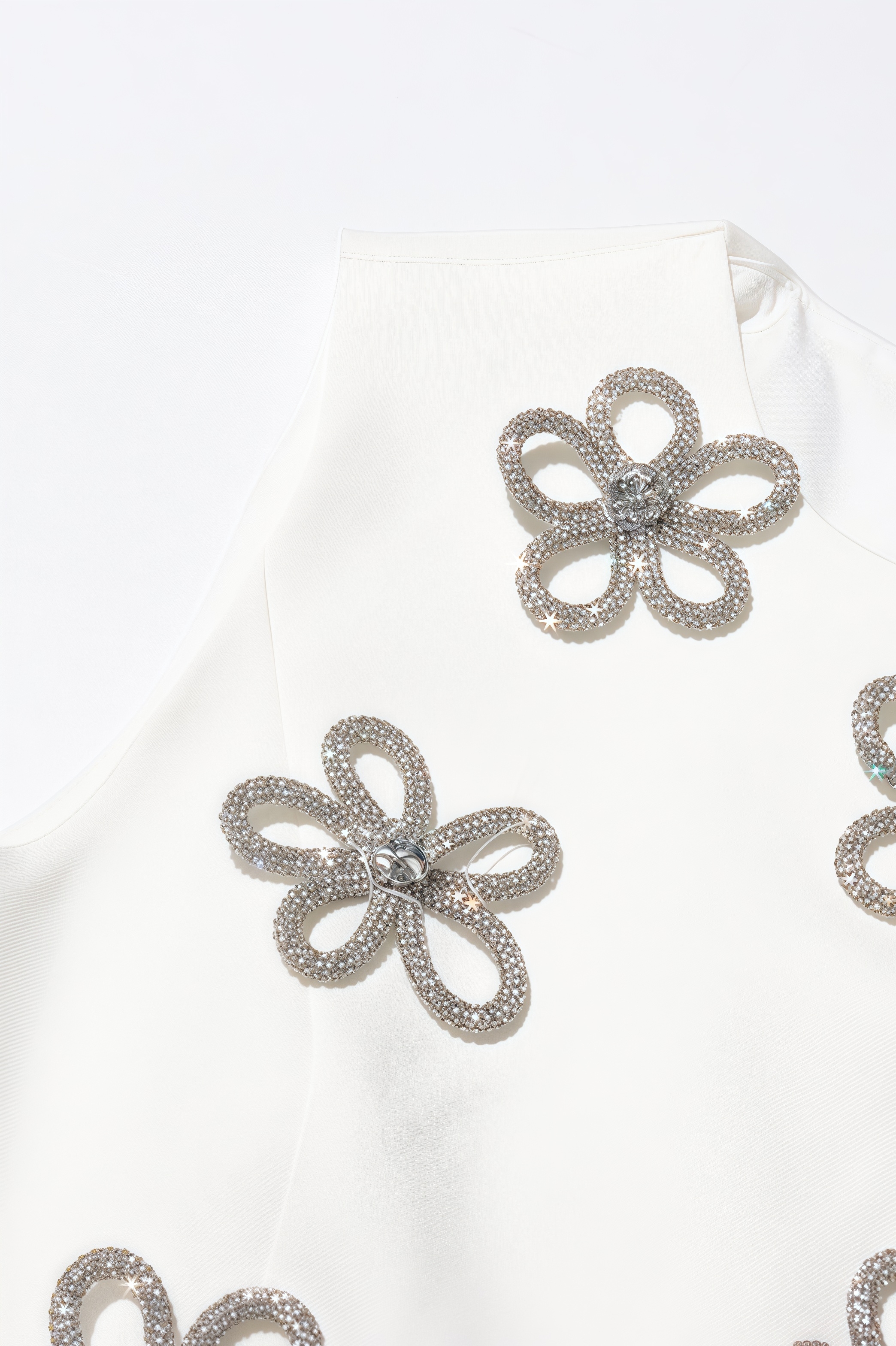 Belinda White Diamonds Mini Dress