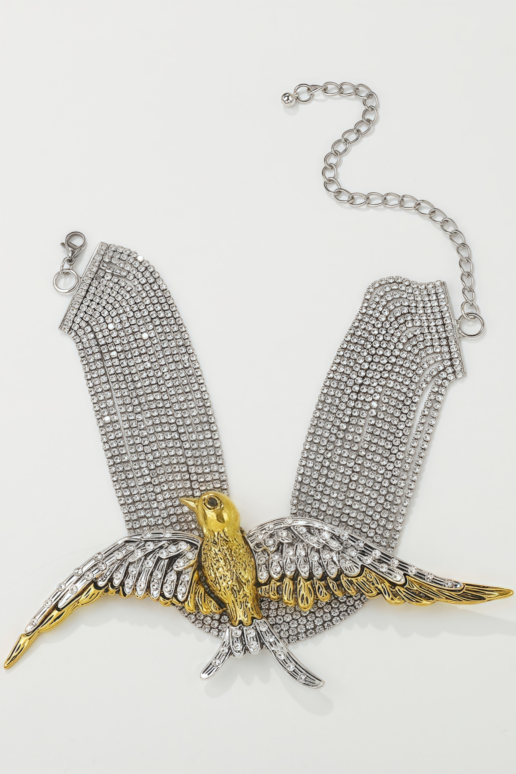 Casimir Swallow Full Diamond Necklace