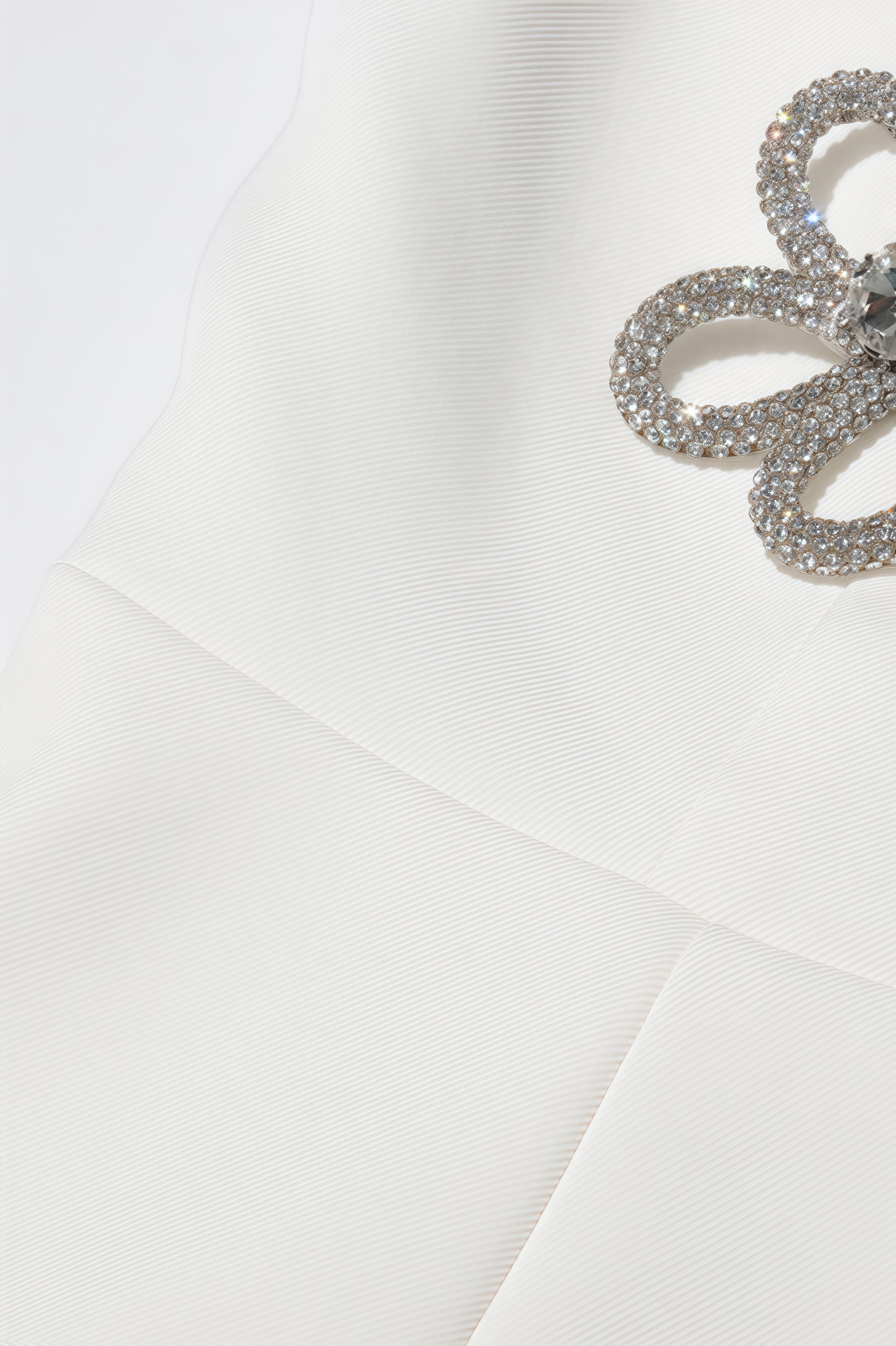 Belinda White Diamonds Mini Dress