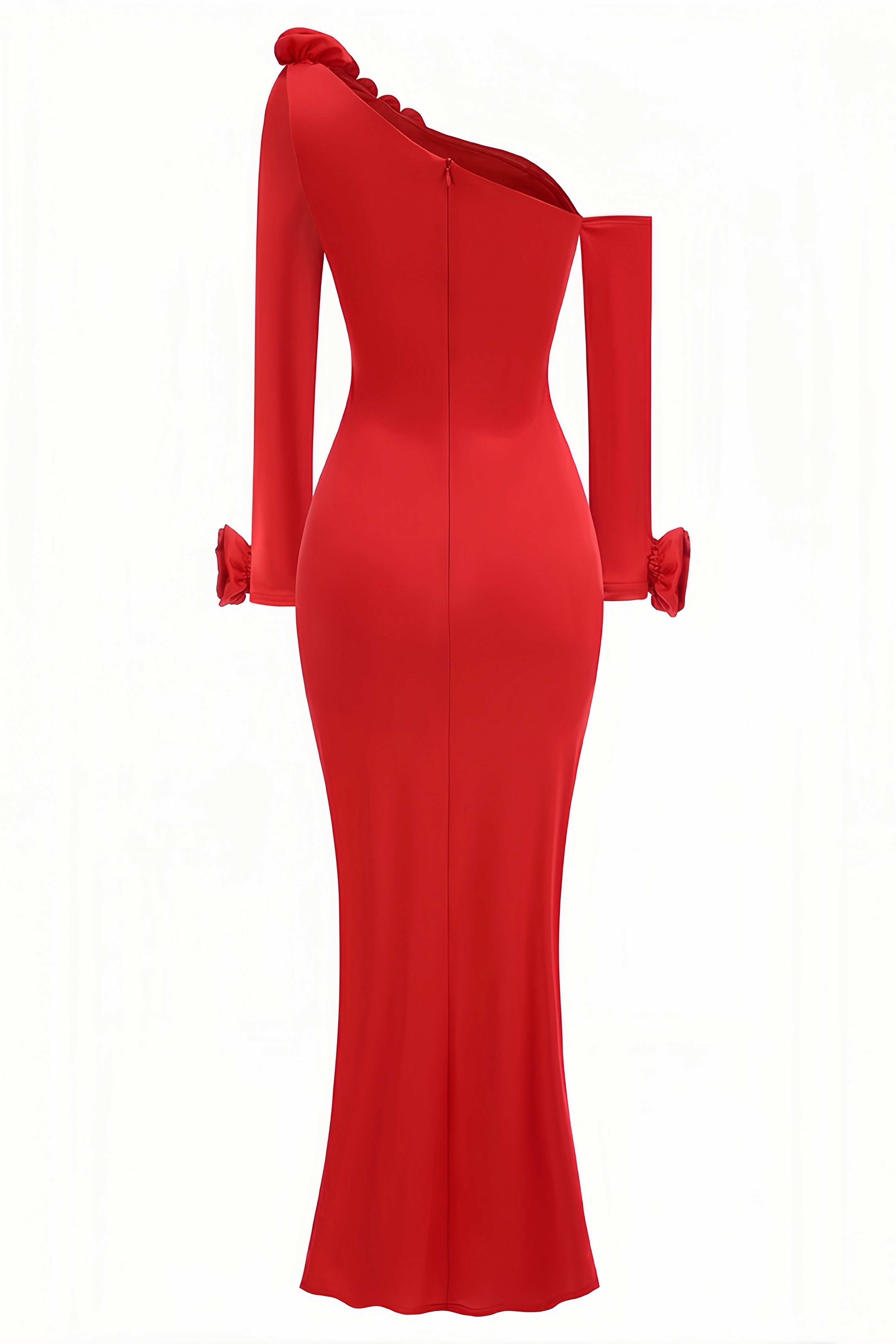 Isla 3D Floral Pleated Maxi Dress