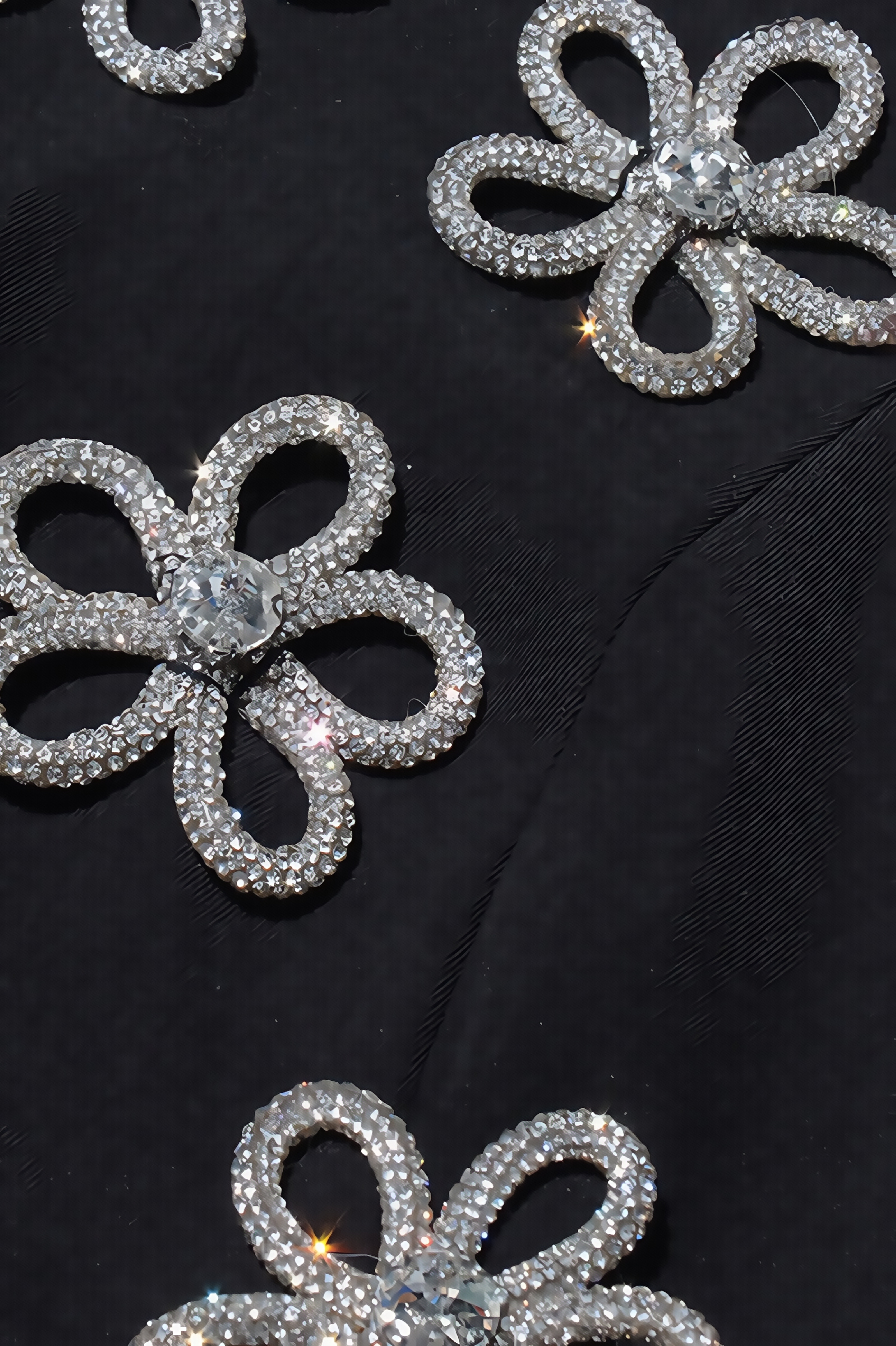 Tamsin Black Diamonds Mini Dress